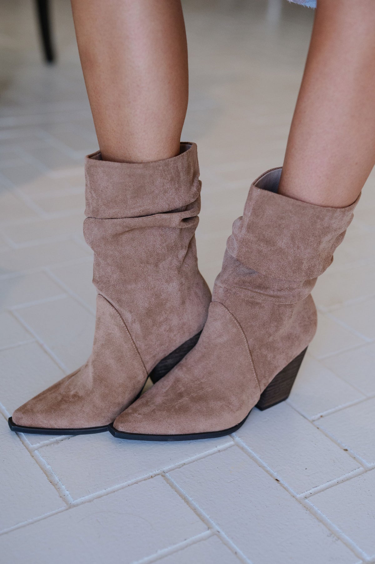 Letty Slouch Boot-Latte