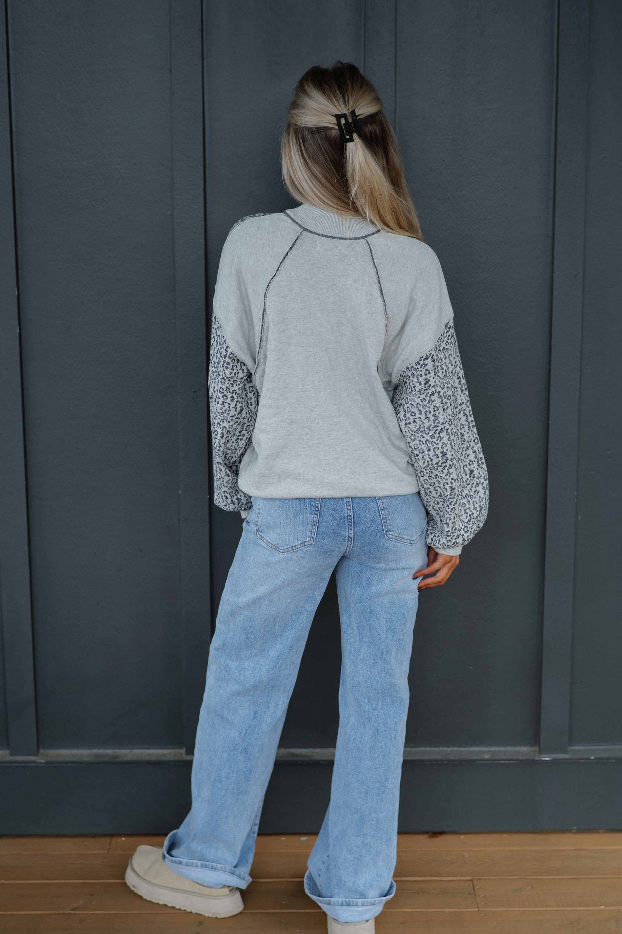 Cheetah Cardigan Sweater