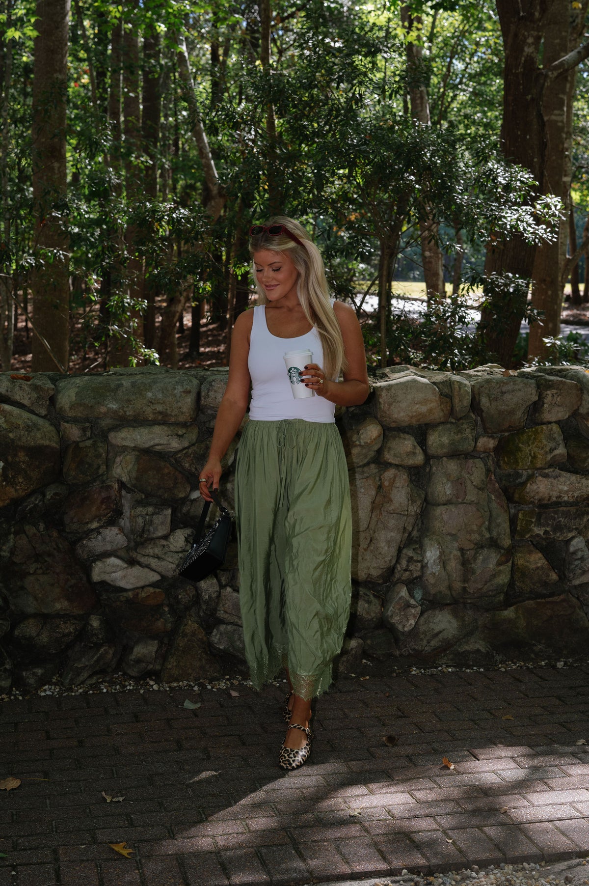 Zara Wide Leg Pants-Thyme