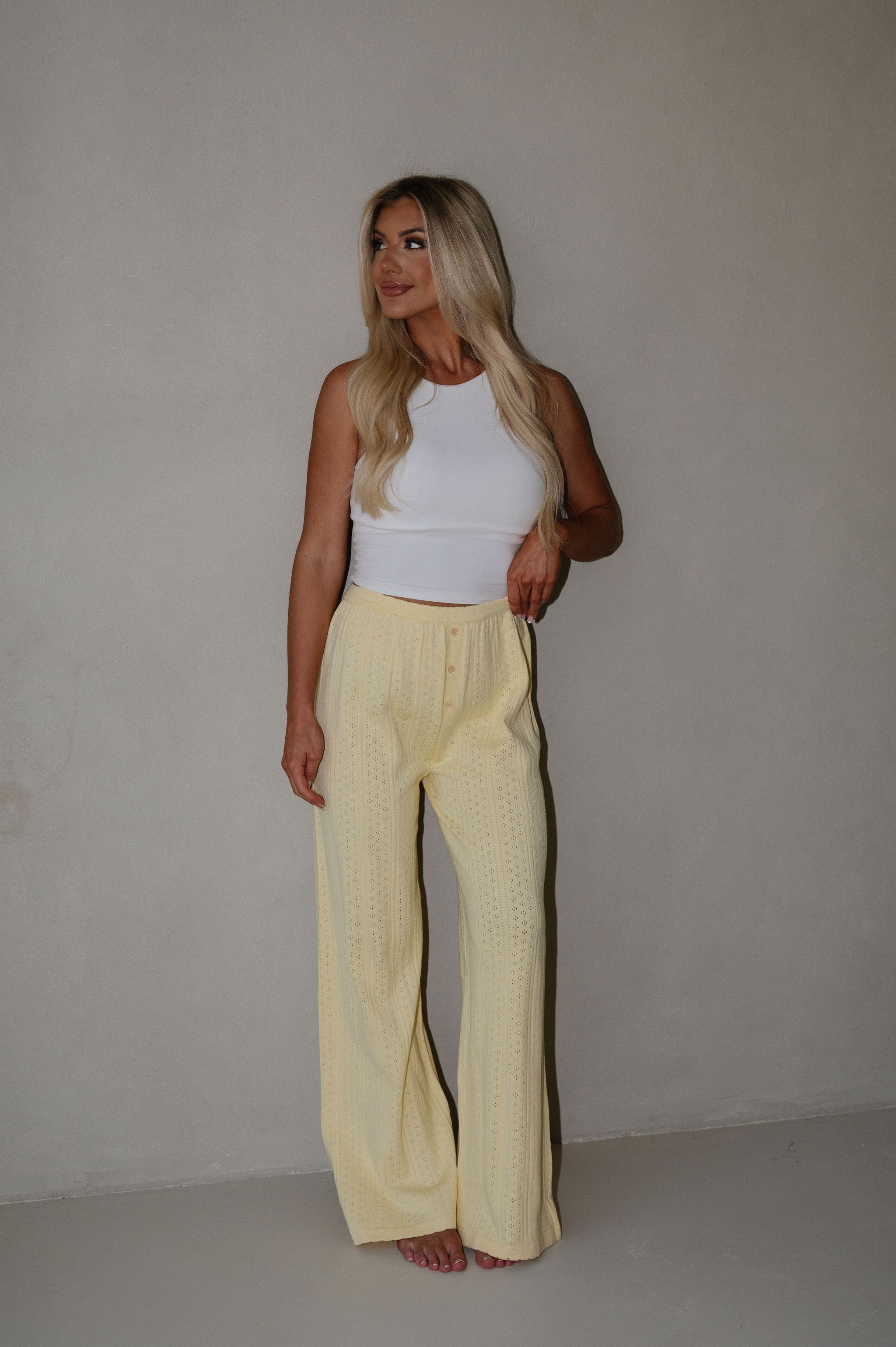 Porter Pants-Lemon