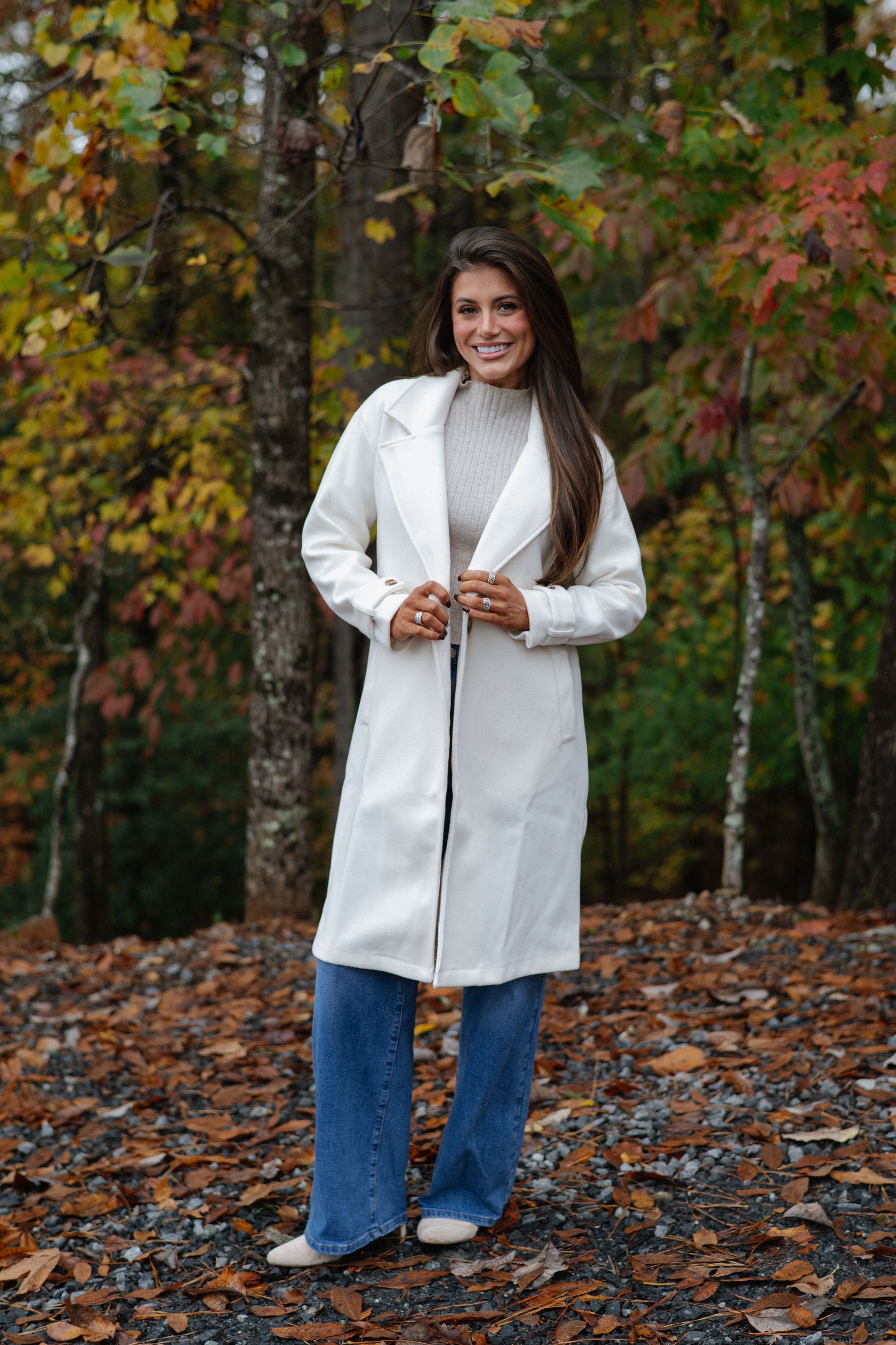 Rollis Coat-Ivory