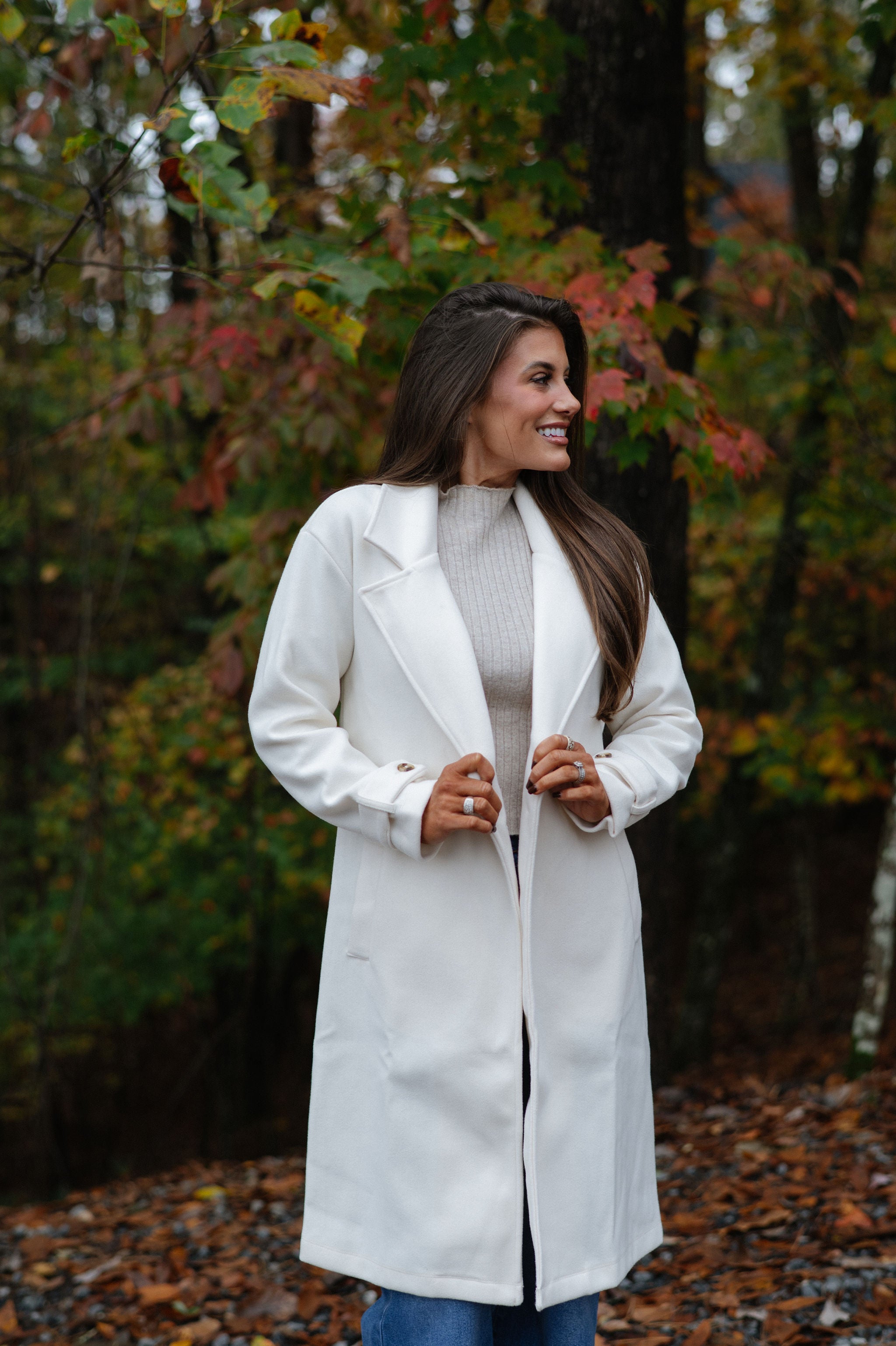 Rollis Coat-Ivory