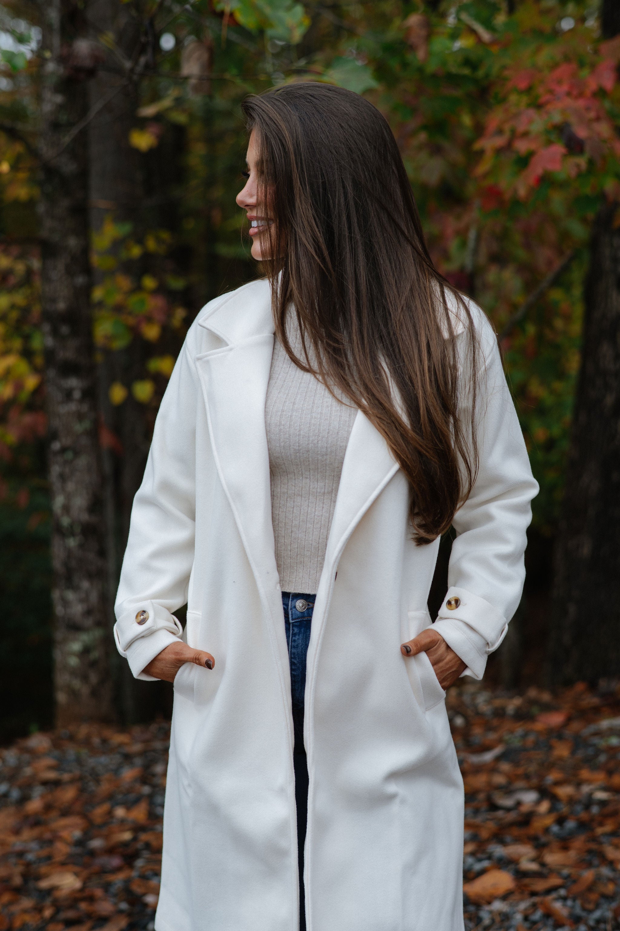 Rollis Coat-Ivory