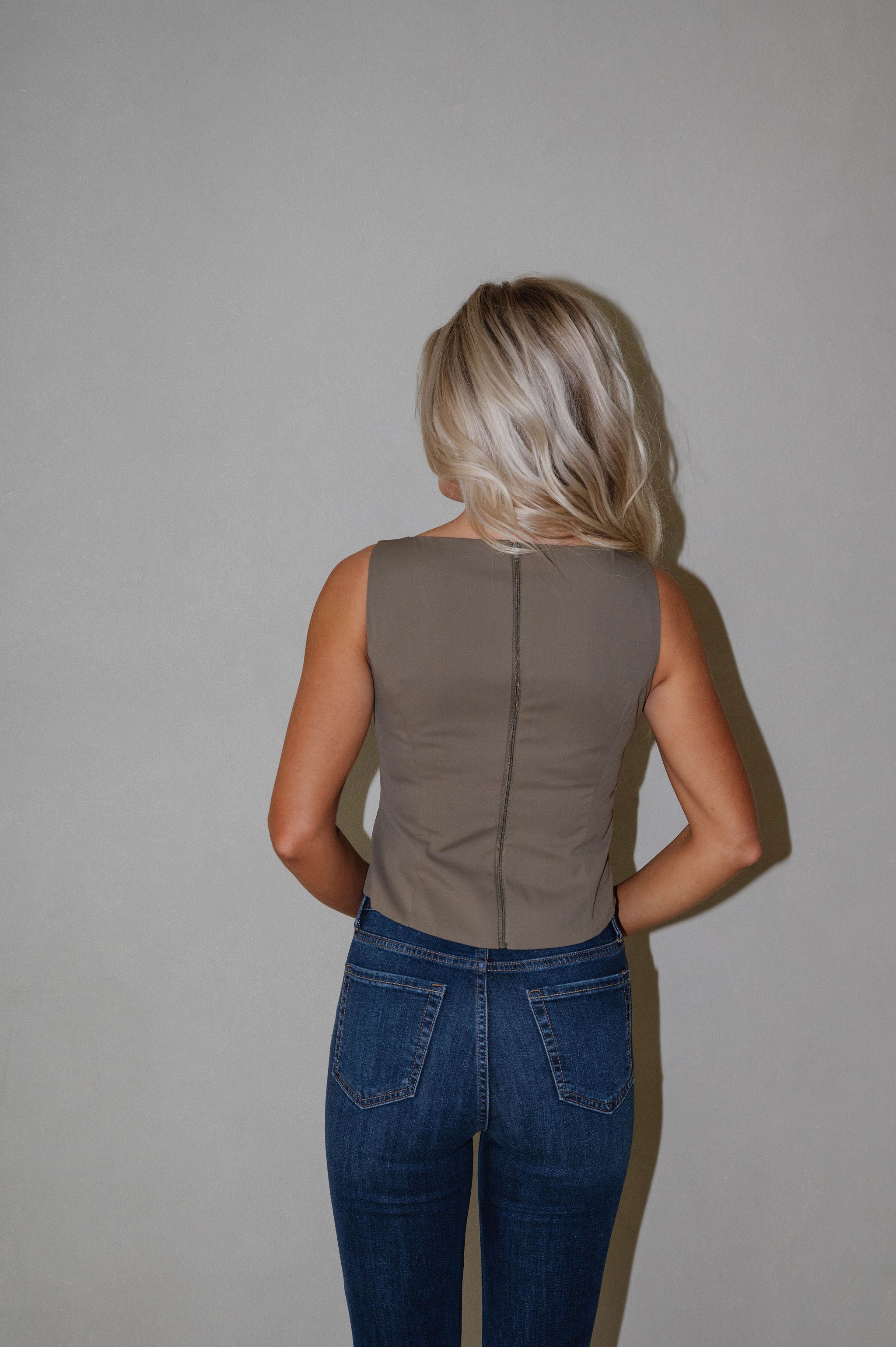 Jameson Top-Olive