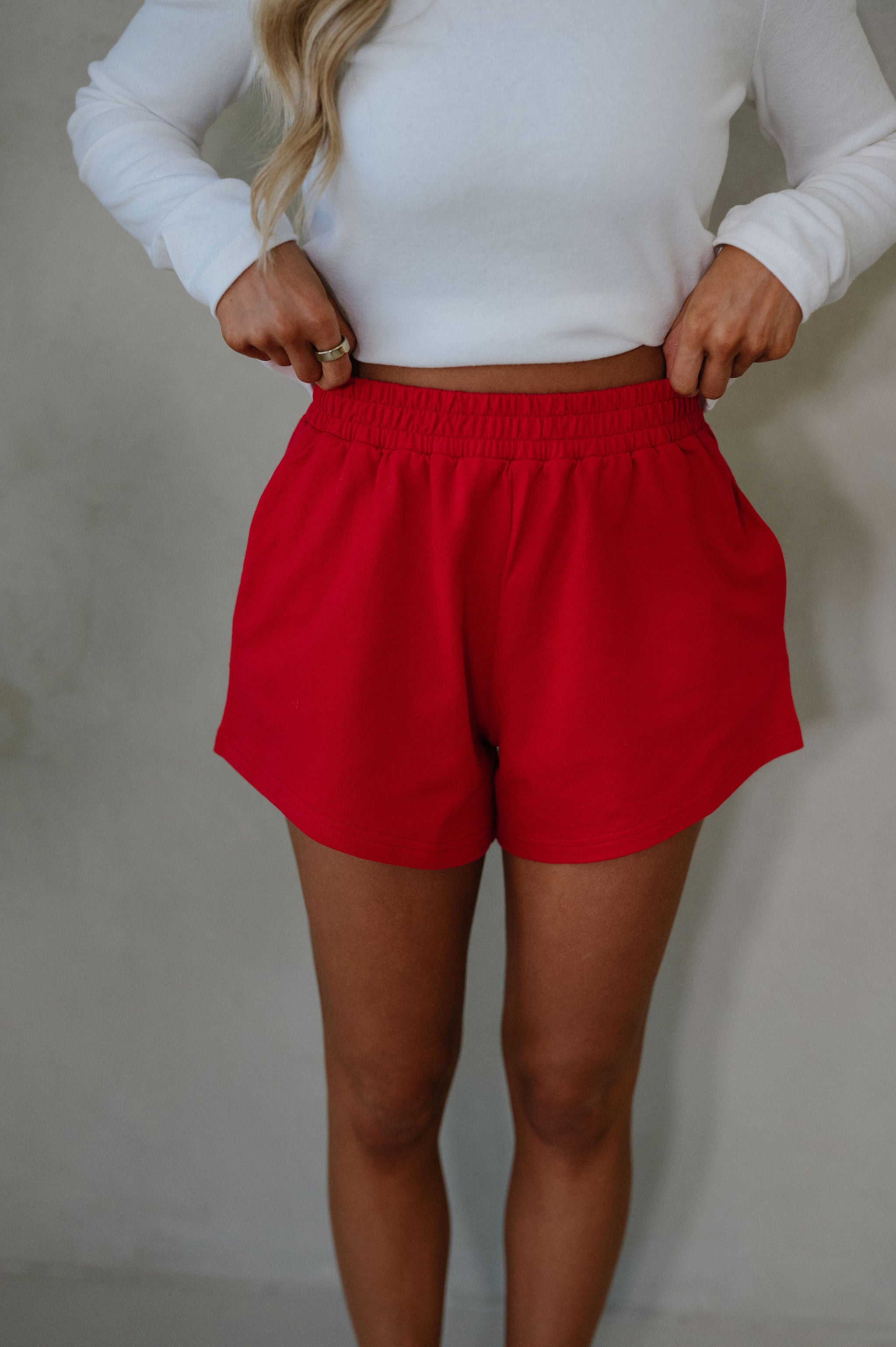 Kenny Shorts-Crimson