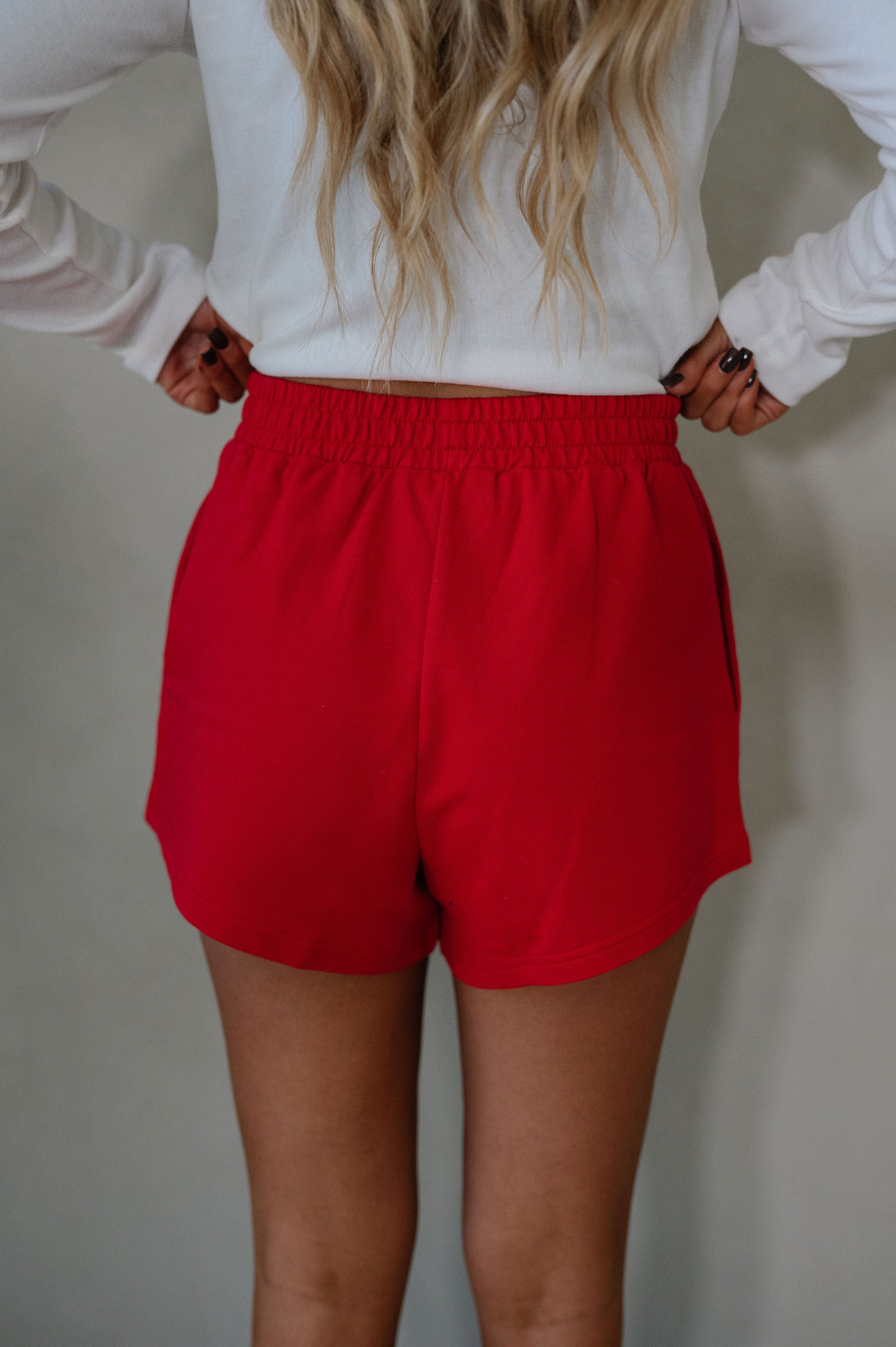 Kenny Shorts-Crimson