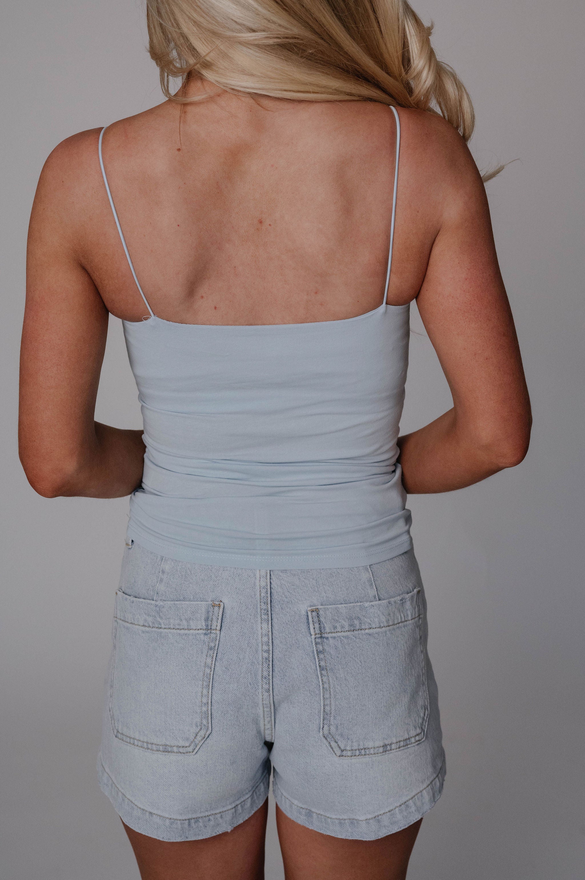 Camille Tank Top-Baby Blue