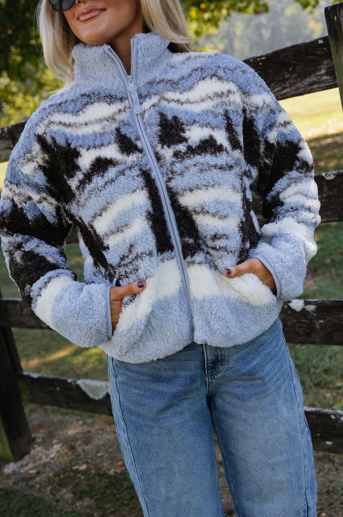 Cory Jacket-Icicle Blue