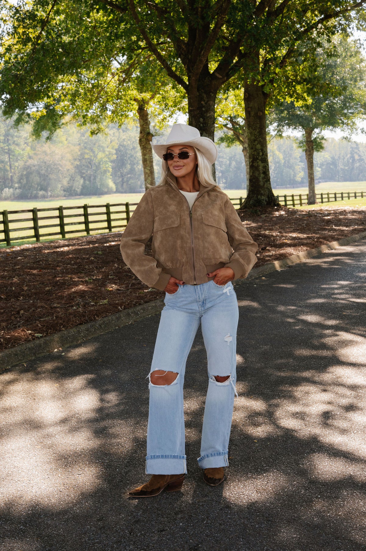 Amber Collared Jacket-Mocha