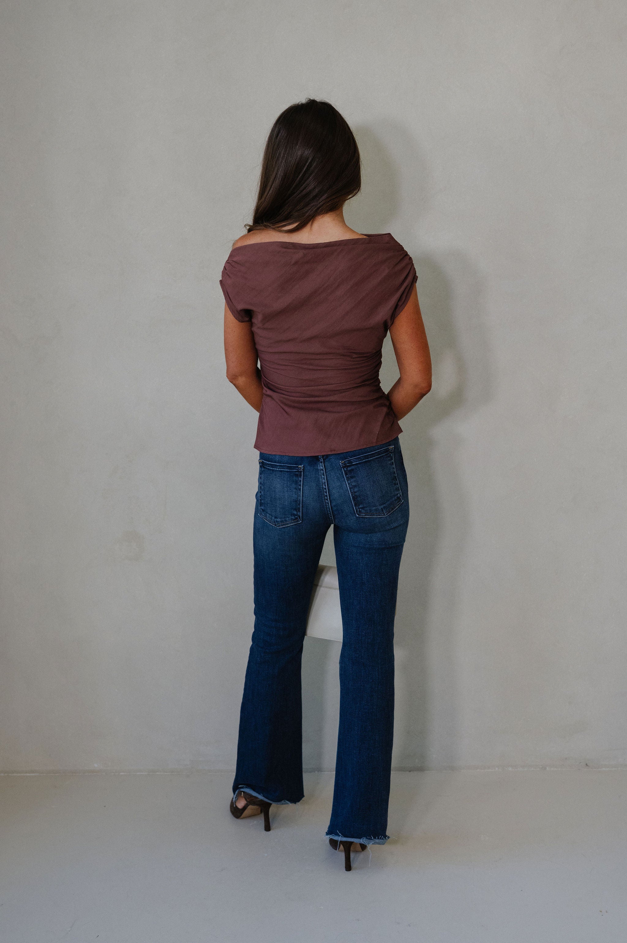 Bentley Boatneck Top-Brown
