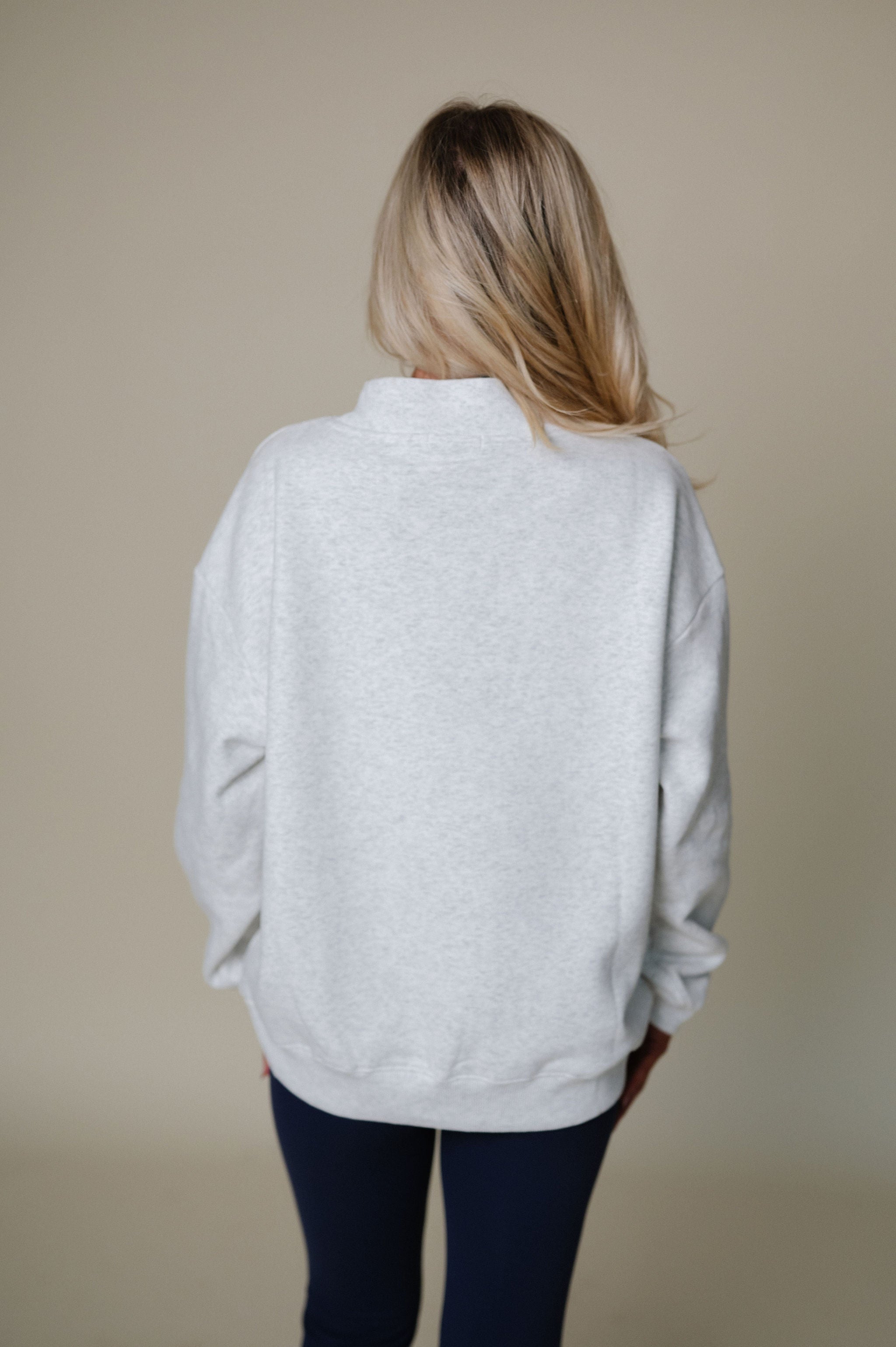 "TTB" Mockneck-Grey