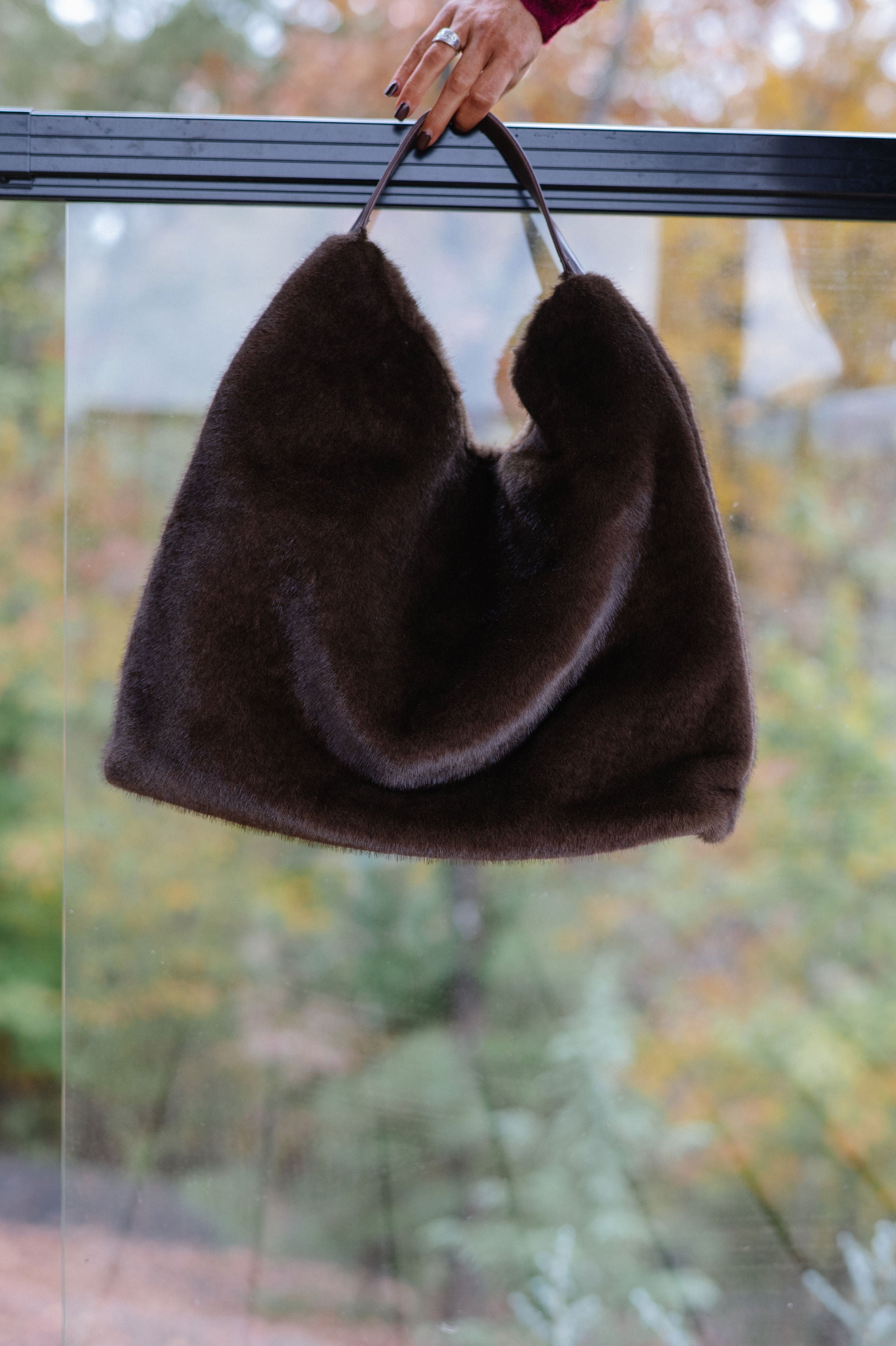 Chandler Hobo Bag-Chocolate