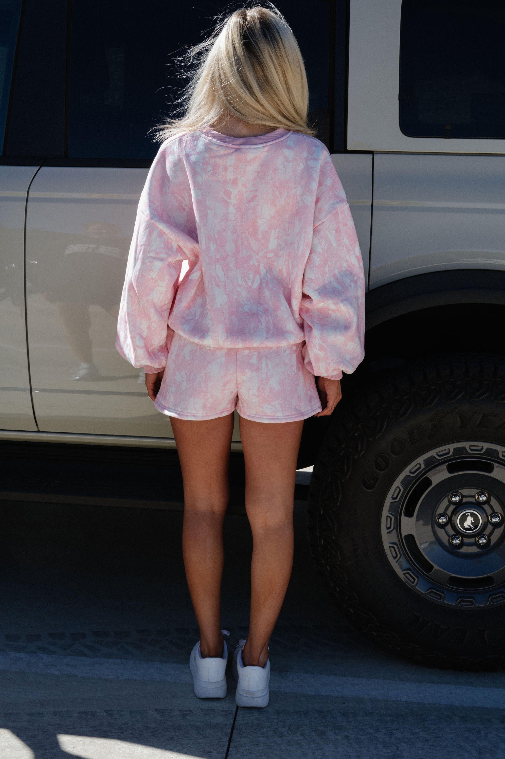 Woodland Short Set-Pink Camo