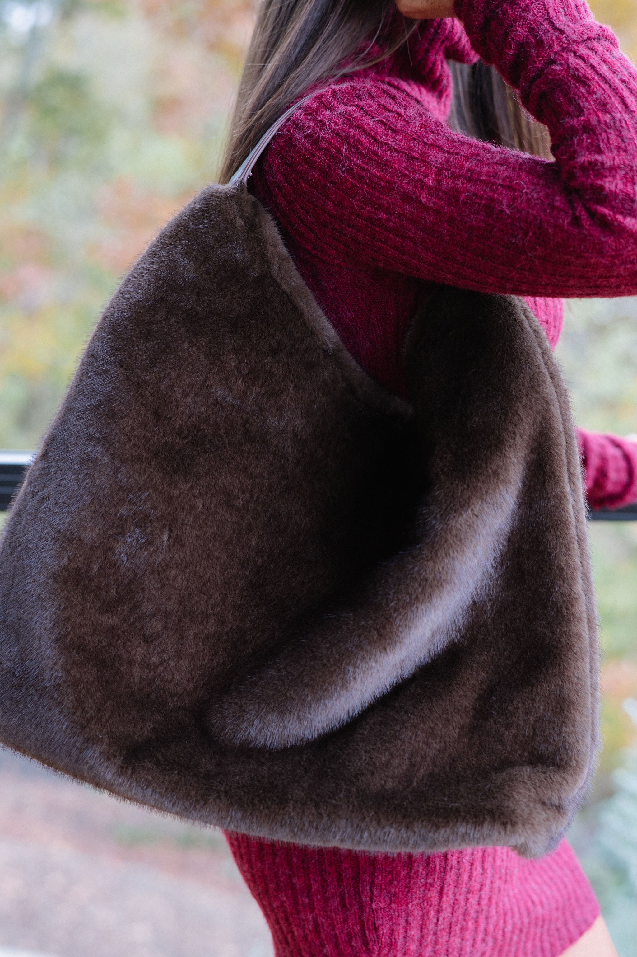 Chandler Hobo Bag-Chocolate