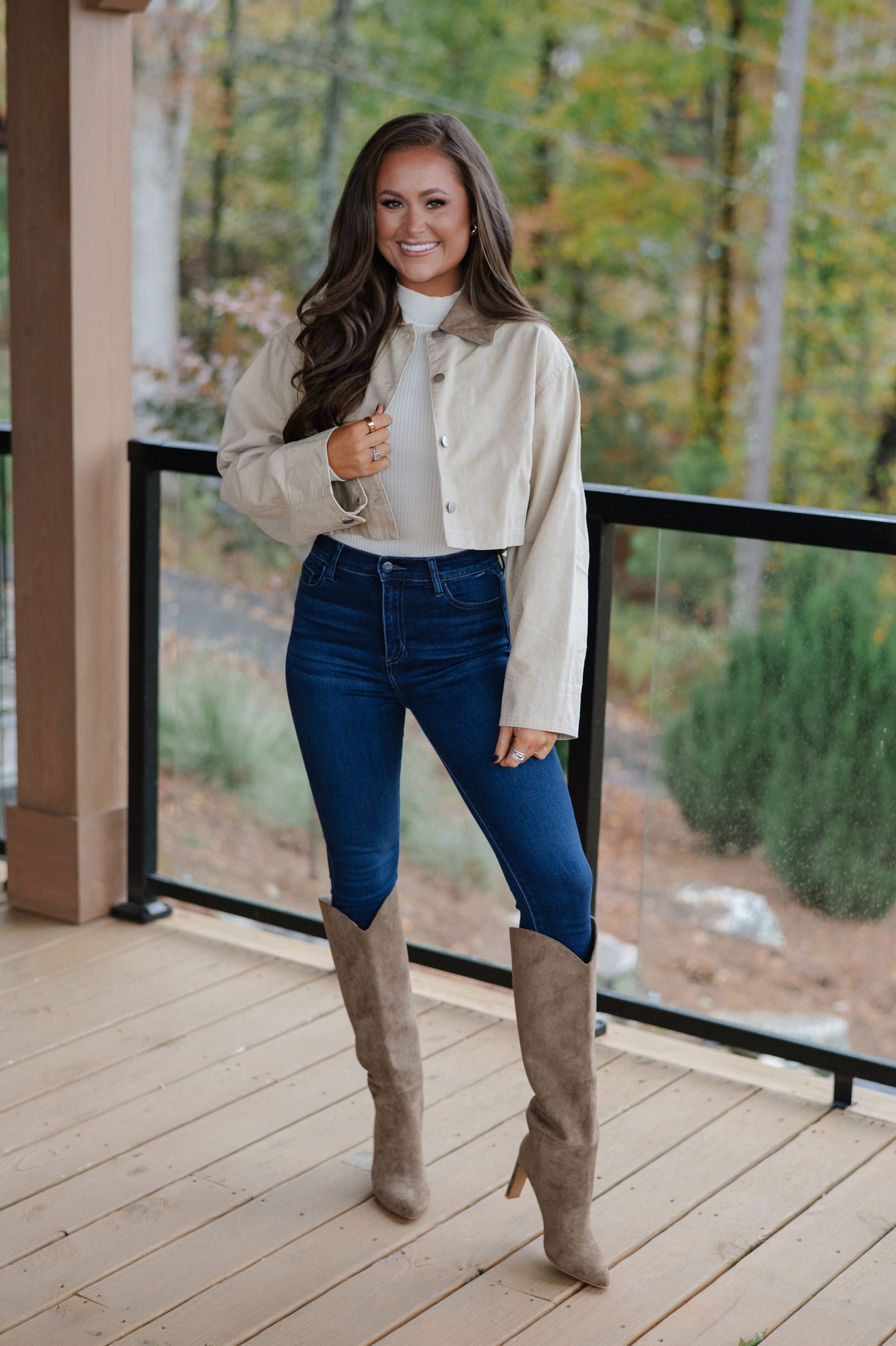 Britton Jacket-Beige