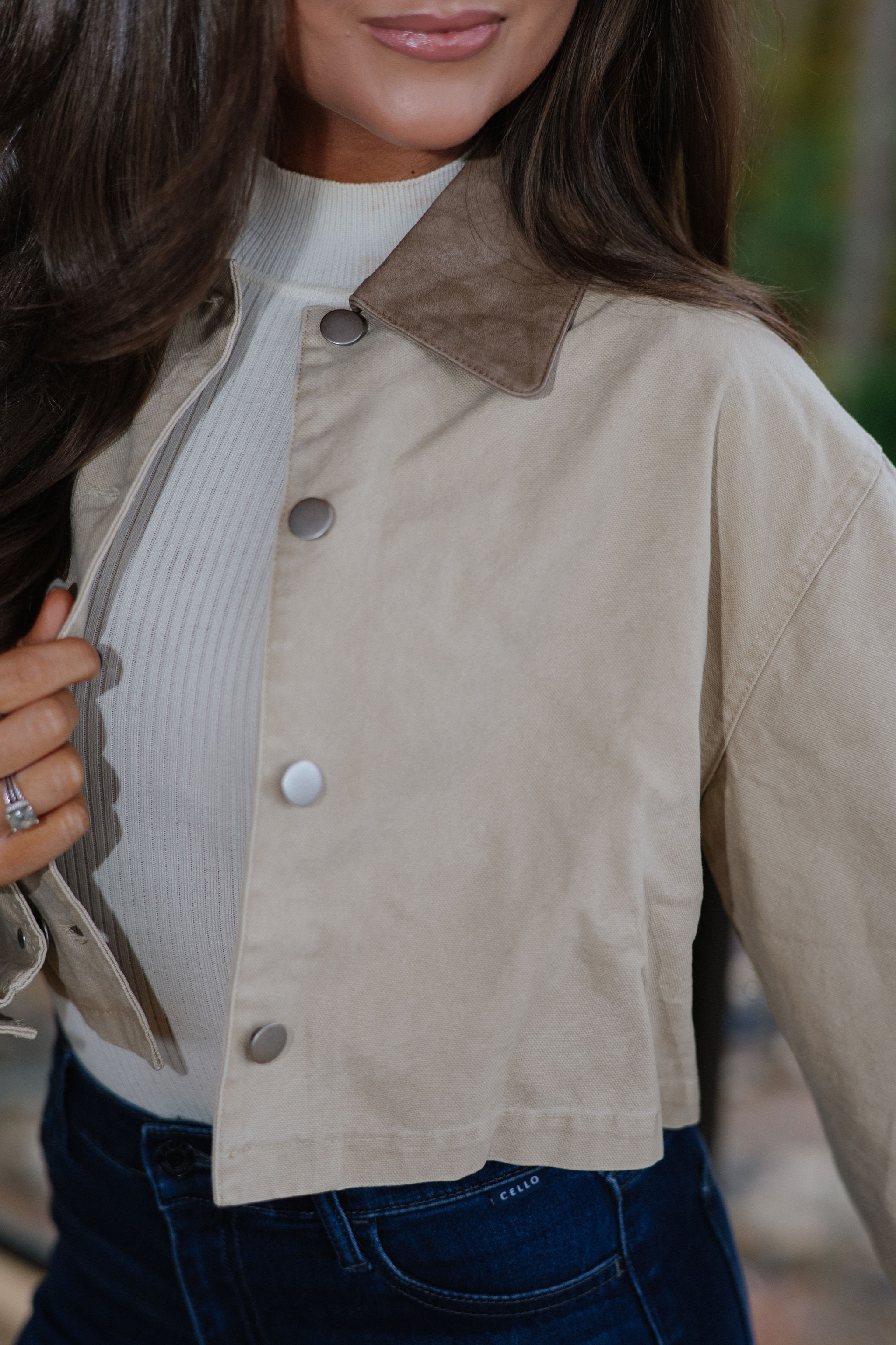 Britton Jacket-Beige