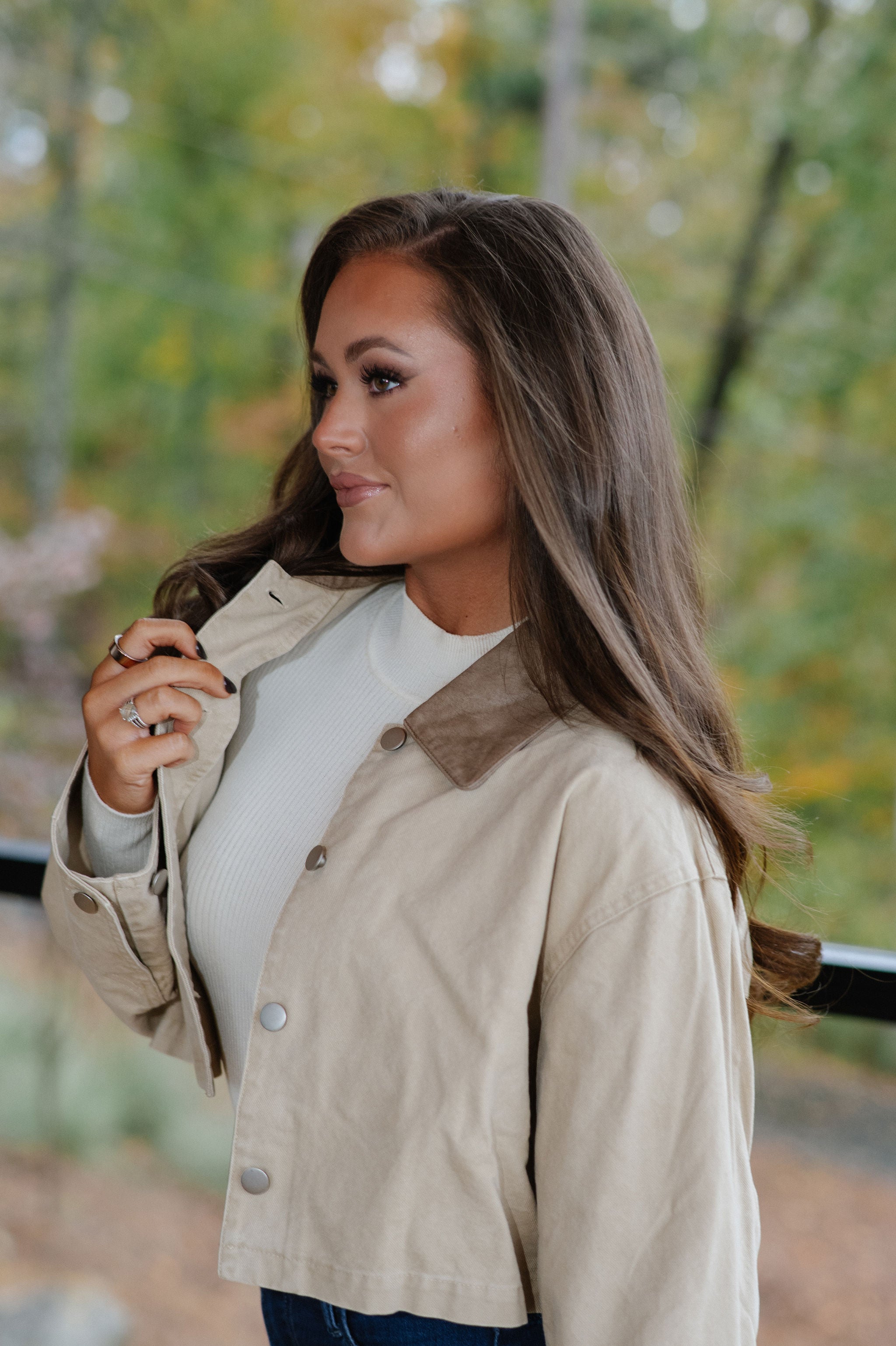 Britton Jacket-Beige