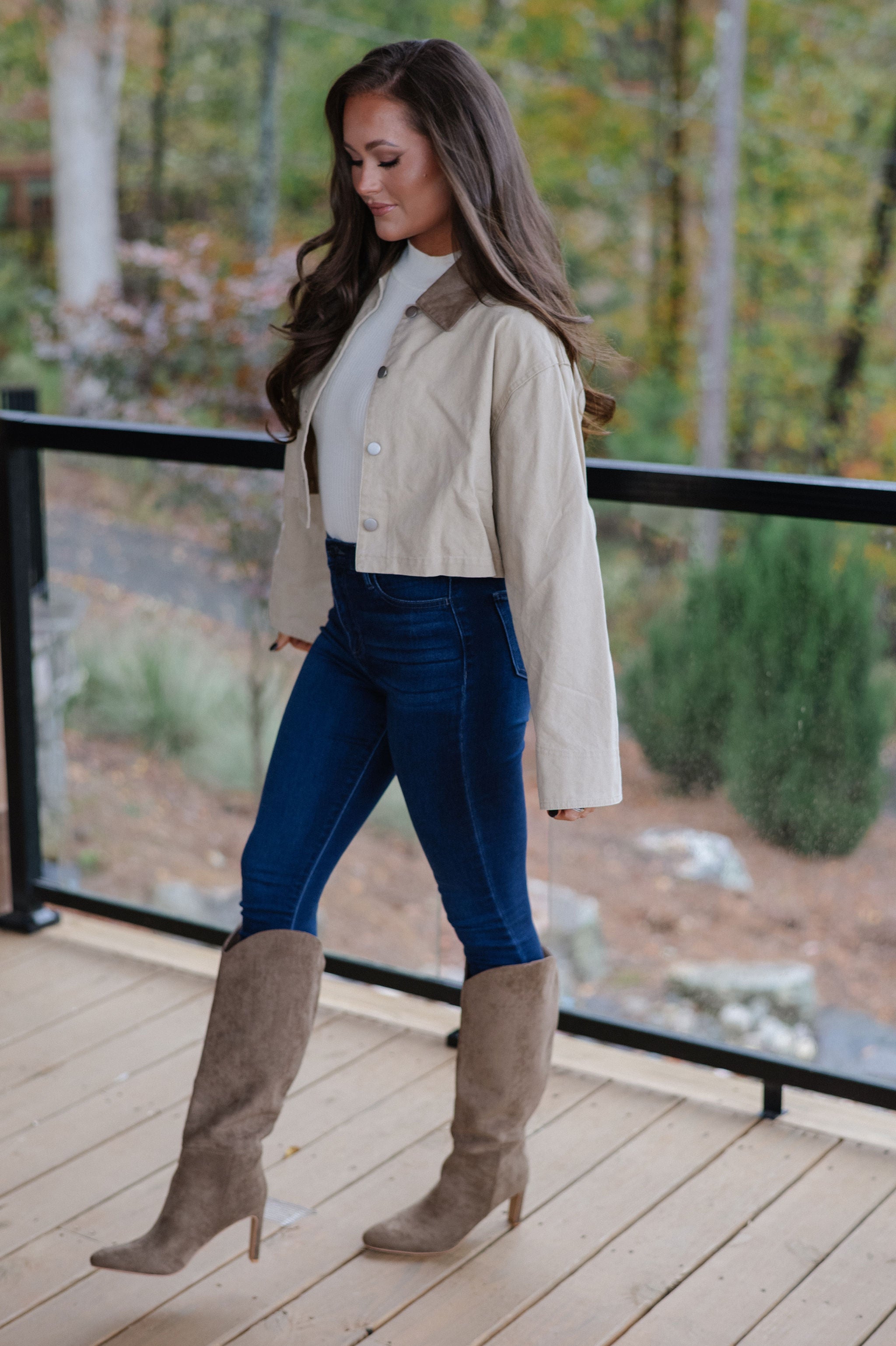 Britton Jacket-Beige