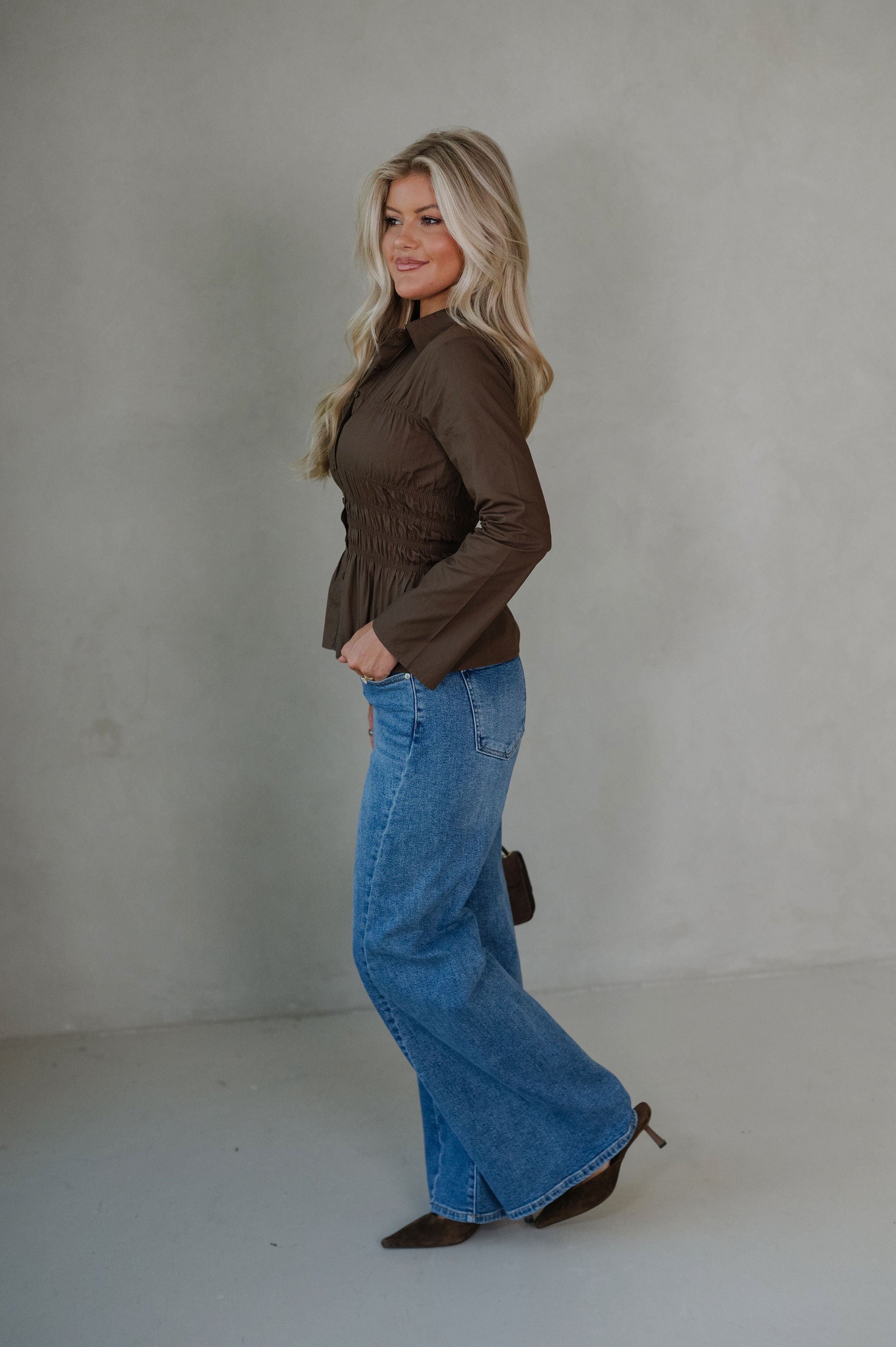 Celine Wide Leg Jean