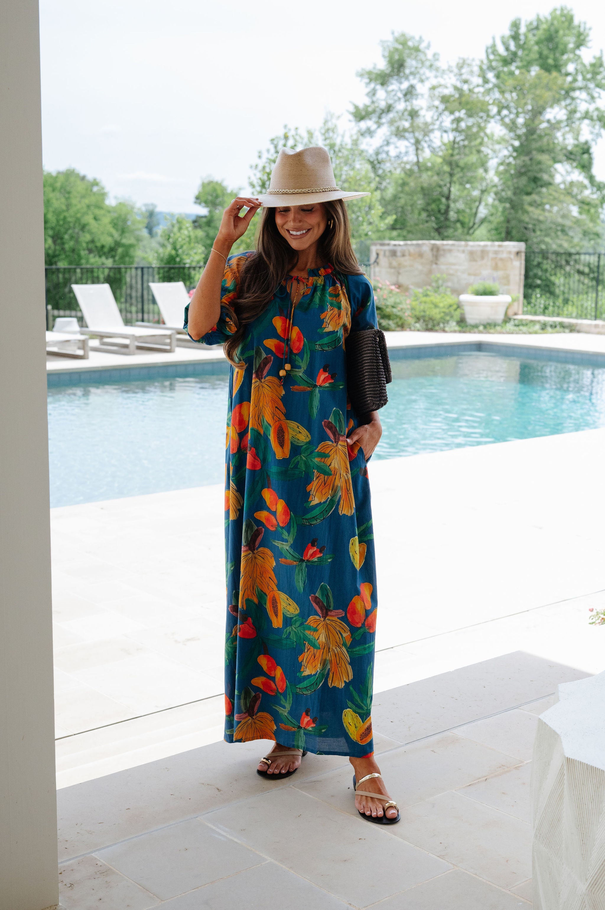 Isla Maxi Dress-Multi