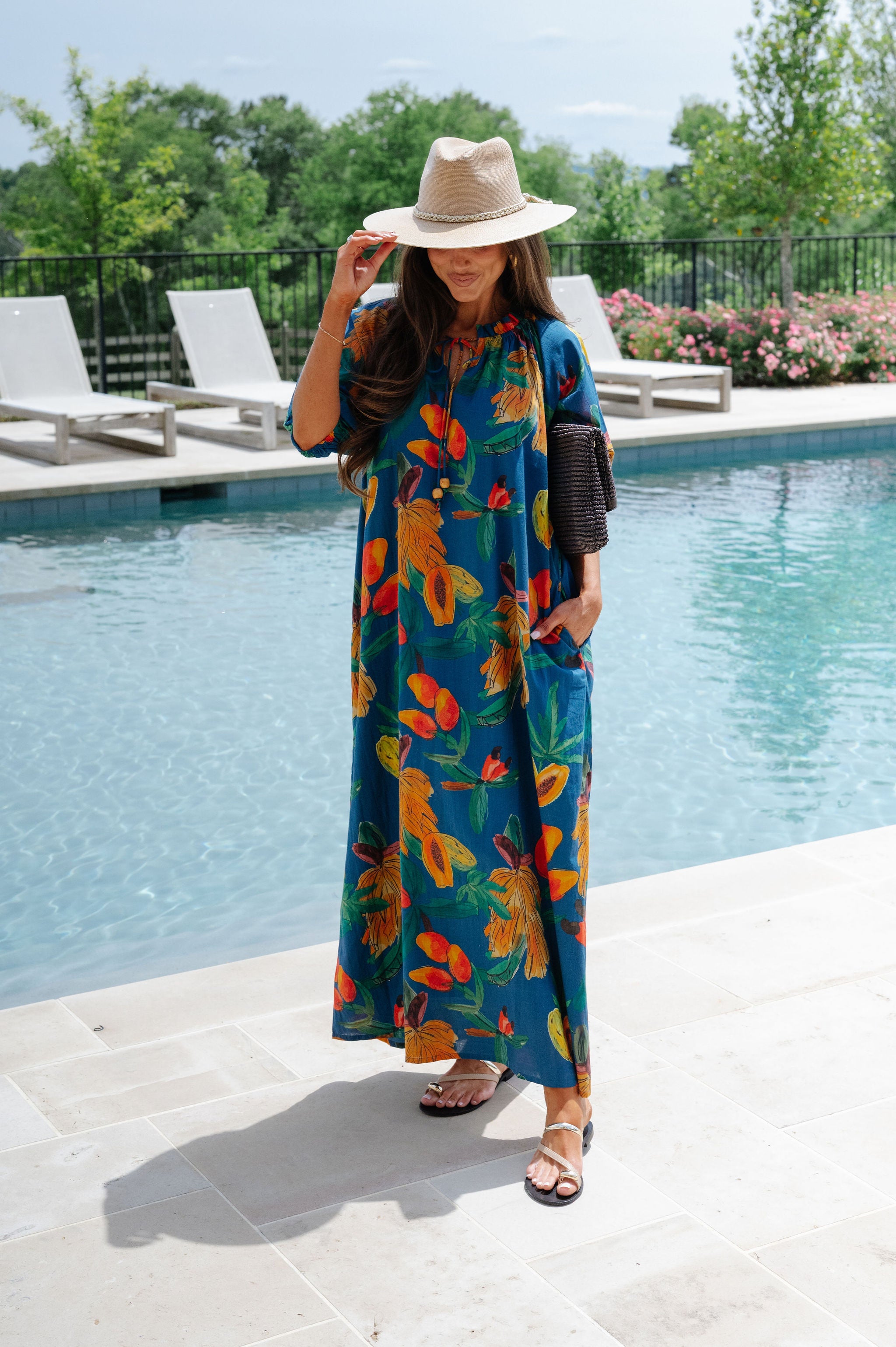 Isla Maxi Dress-Multi