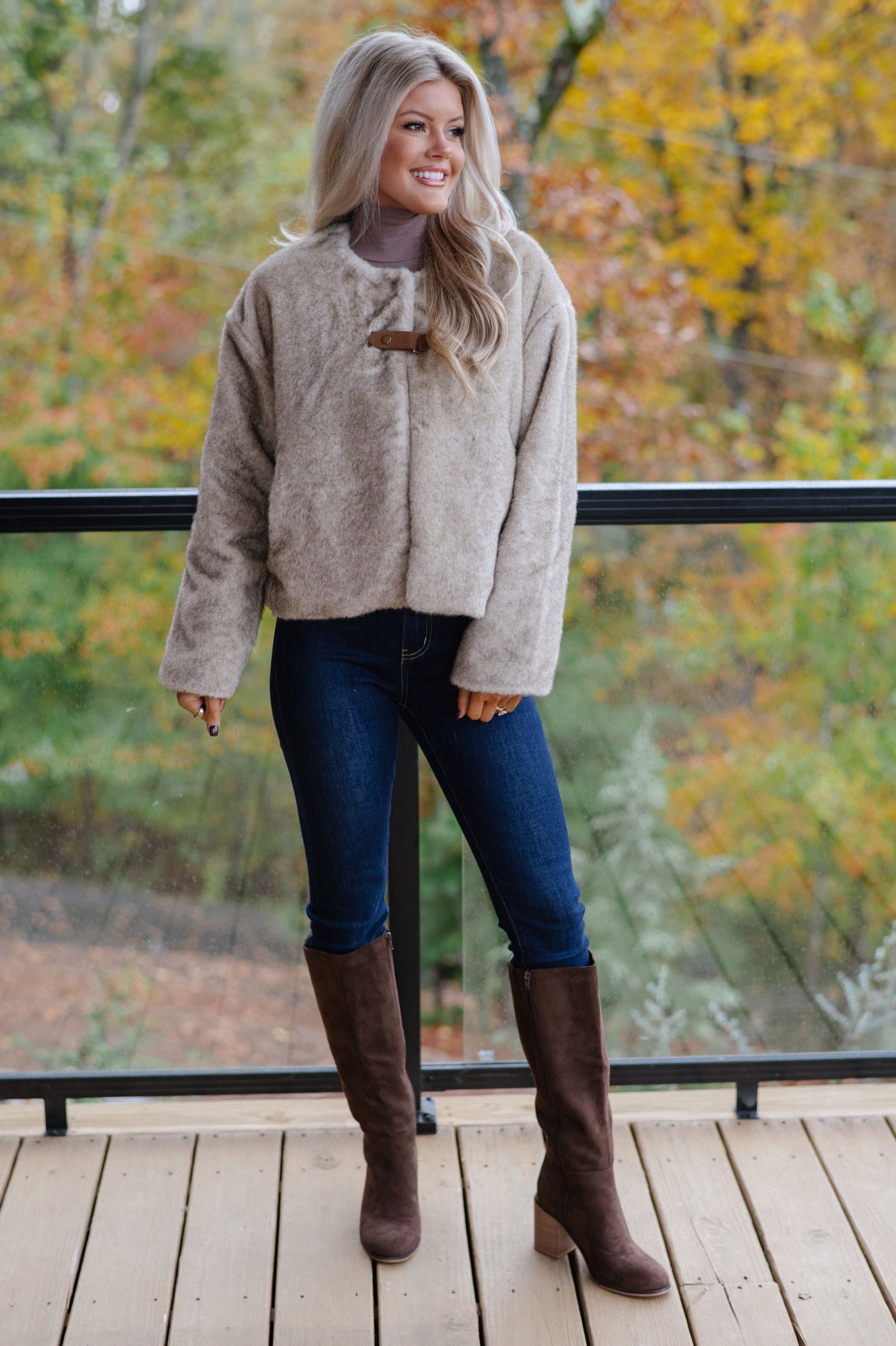 Lolly Coat-Light Taupe