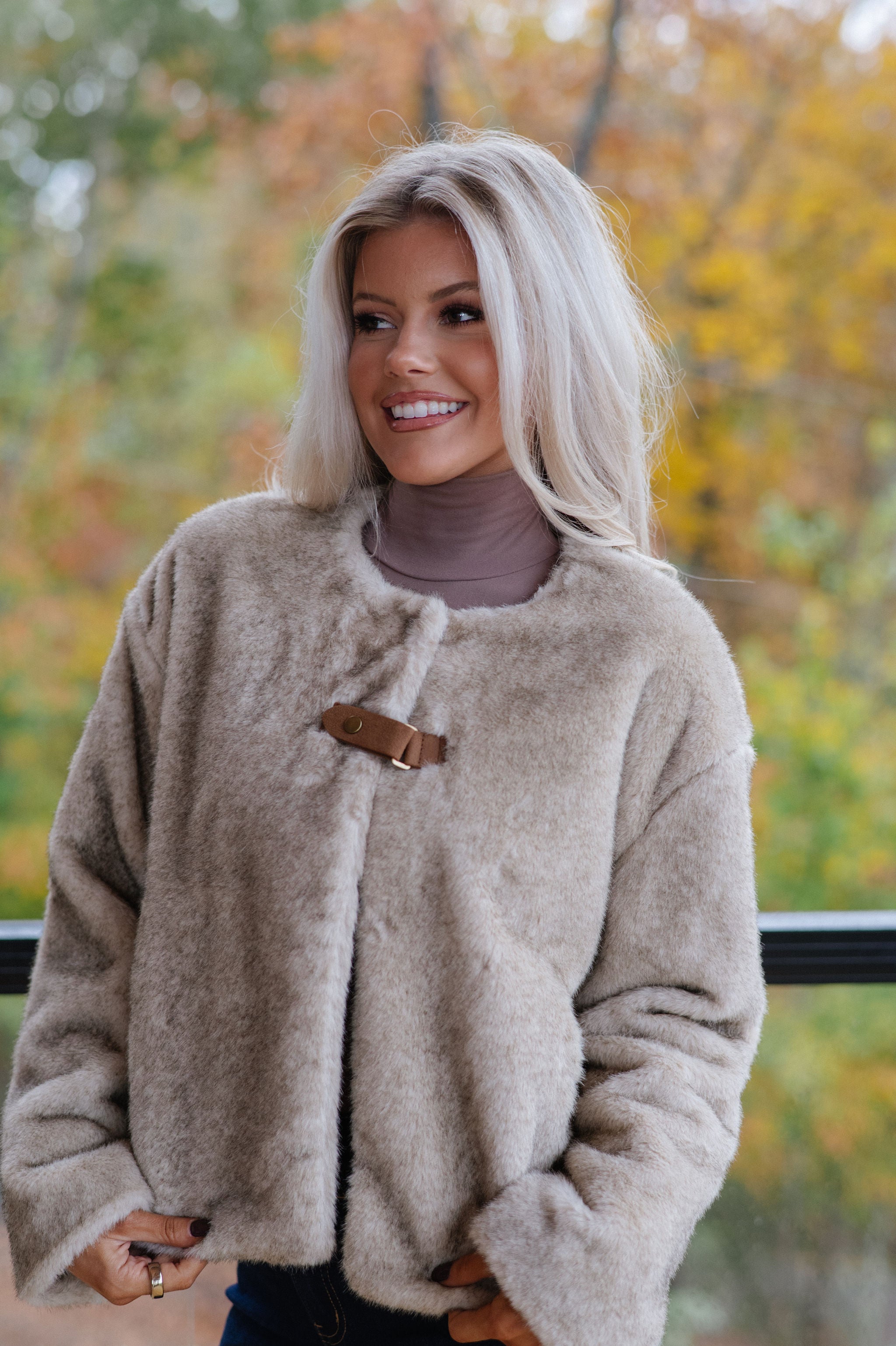 Lolly Coat-Light Taupe