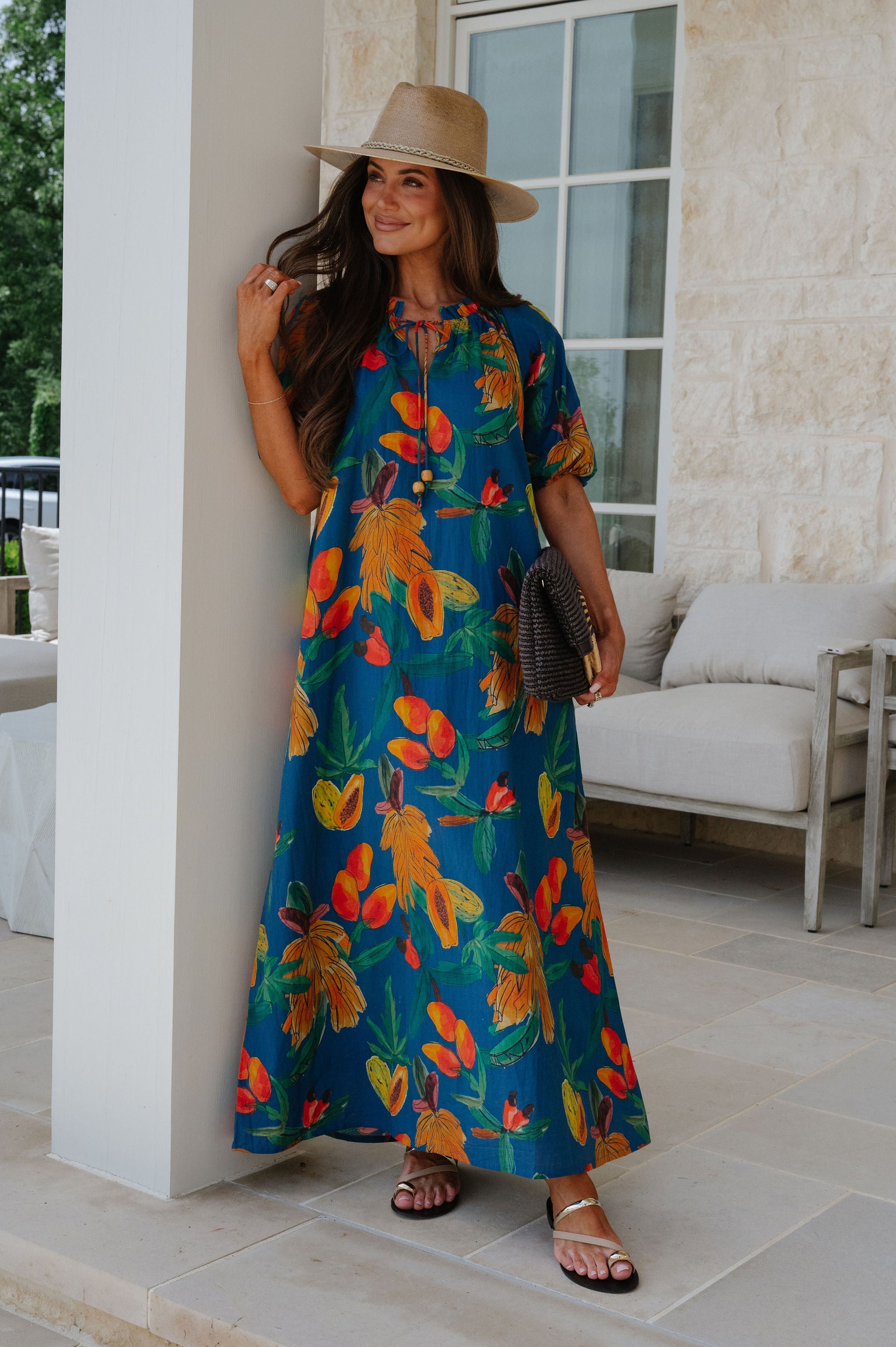 Isla Maxi Dress-Multi