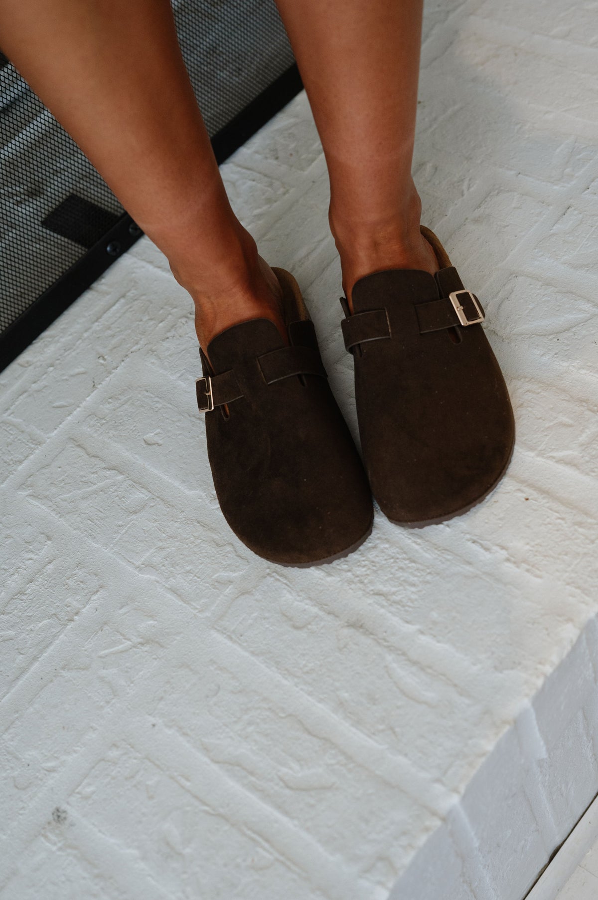 Faux Suede Berk-Brown
