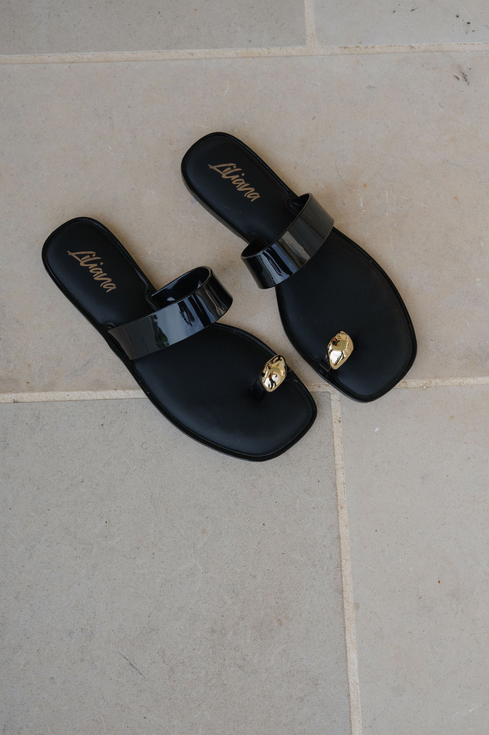 Jelli Sandal-Black