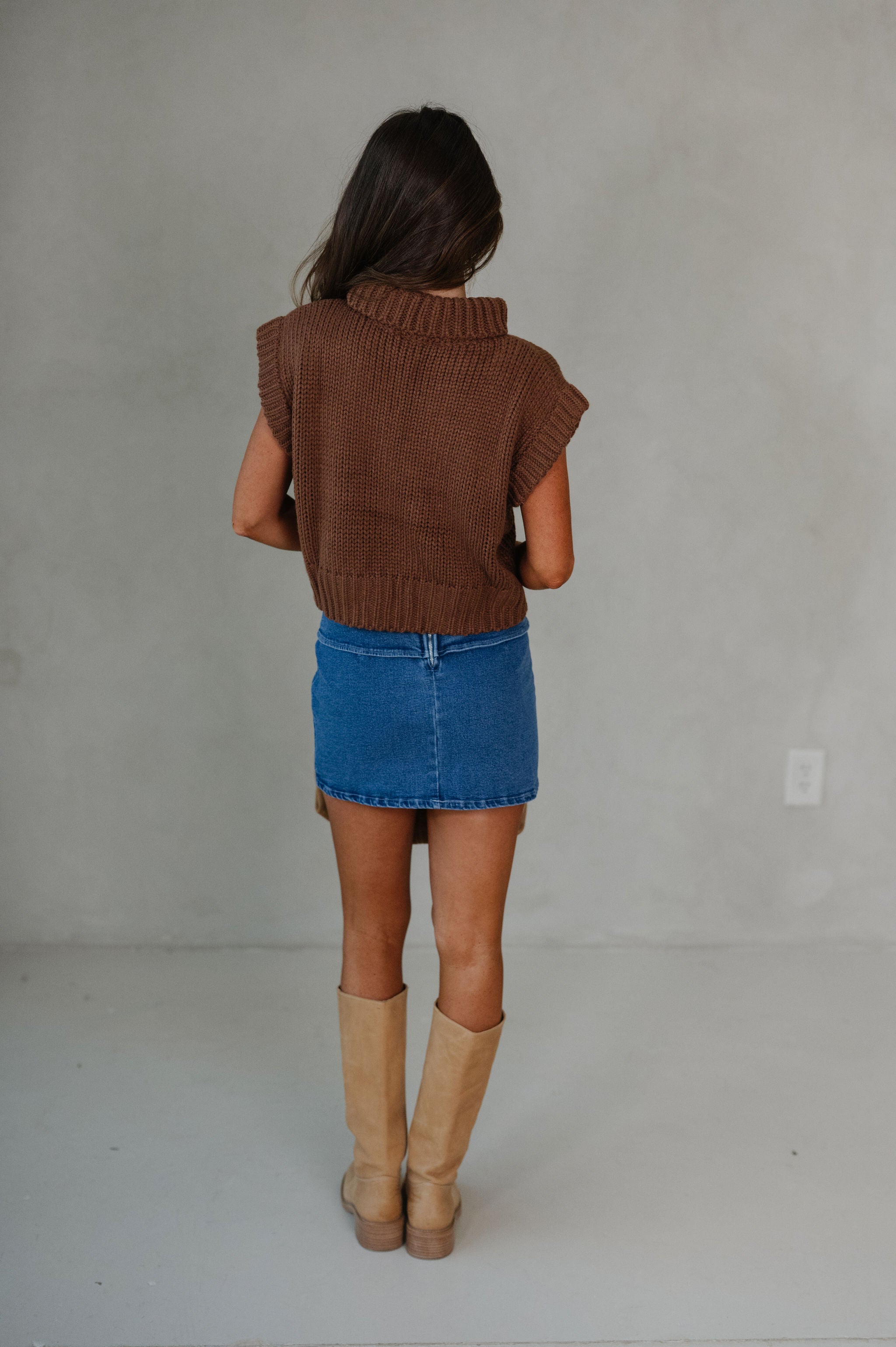 Bradleigh Sweater-Chocolate