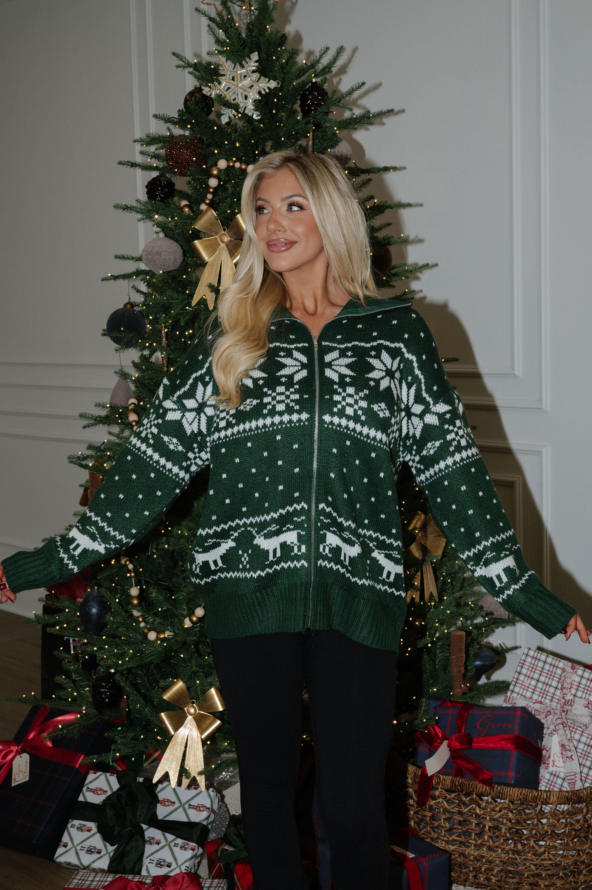 Holly Jolly Sweater-Green