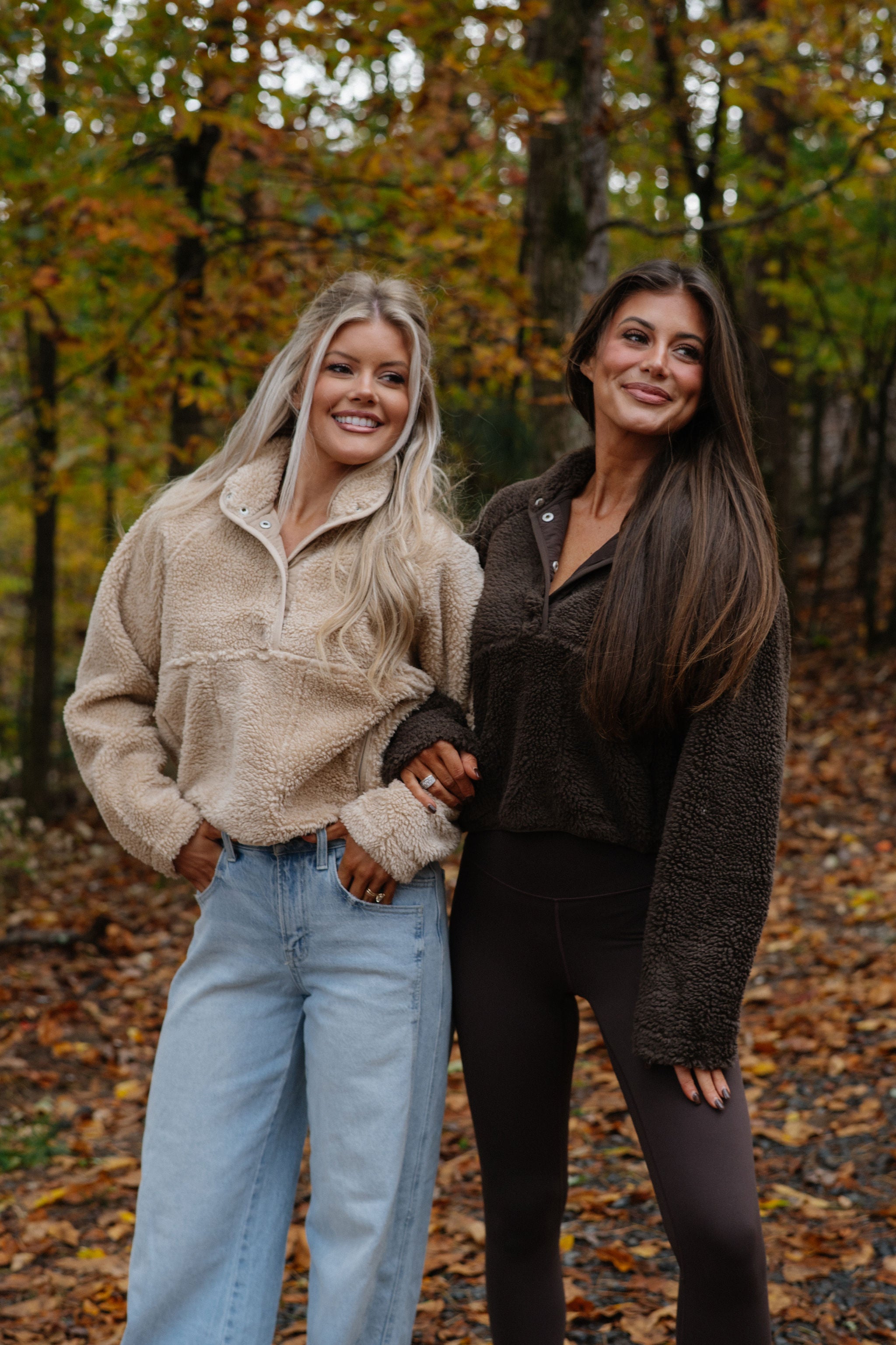 Jo Anne Cozy Sherpa Pullover-Beige