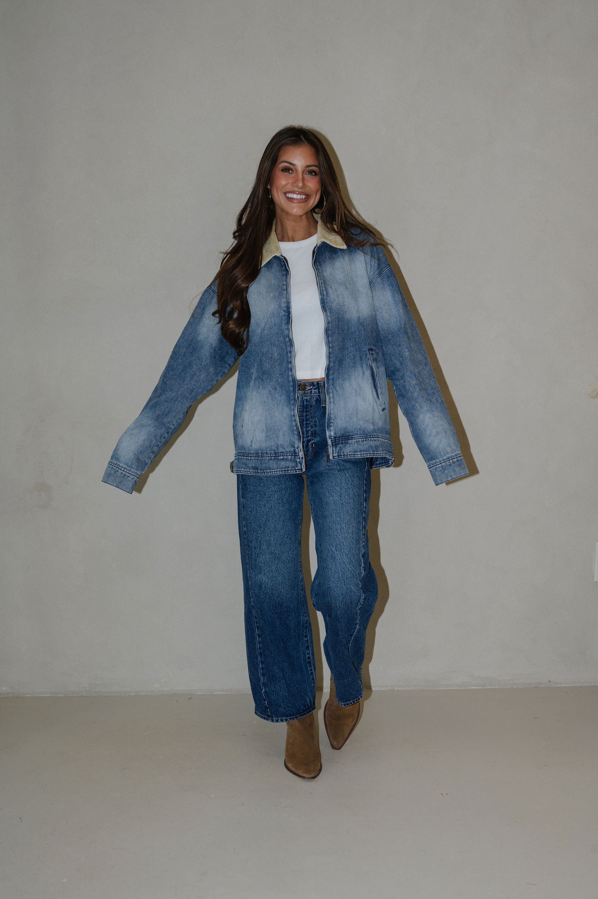 Gina Denim Barn Jacket