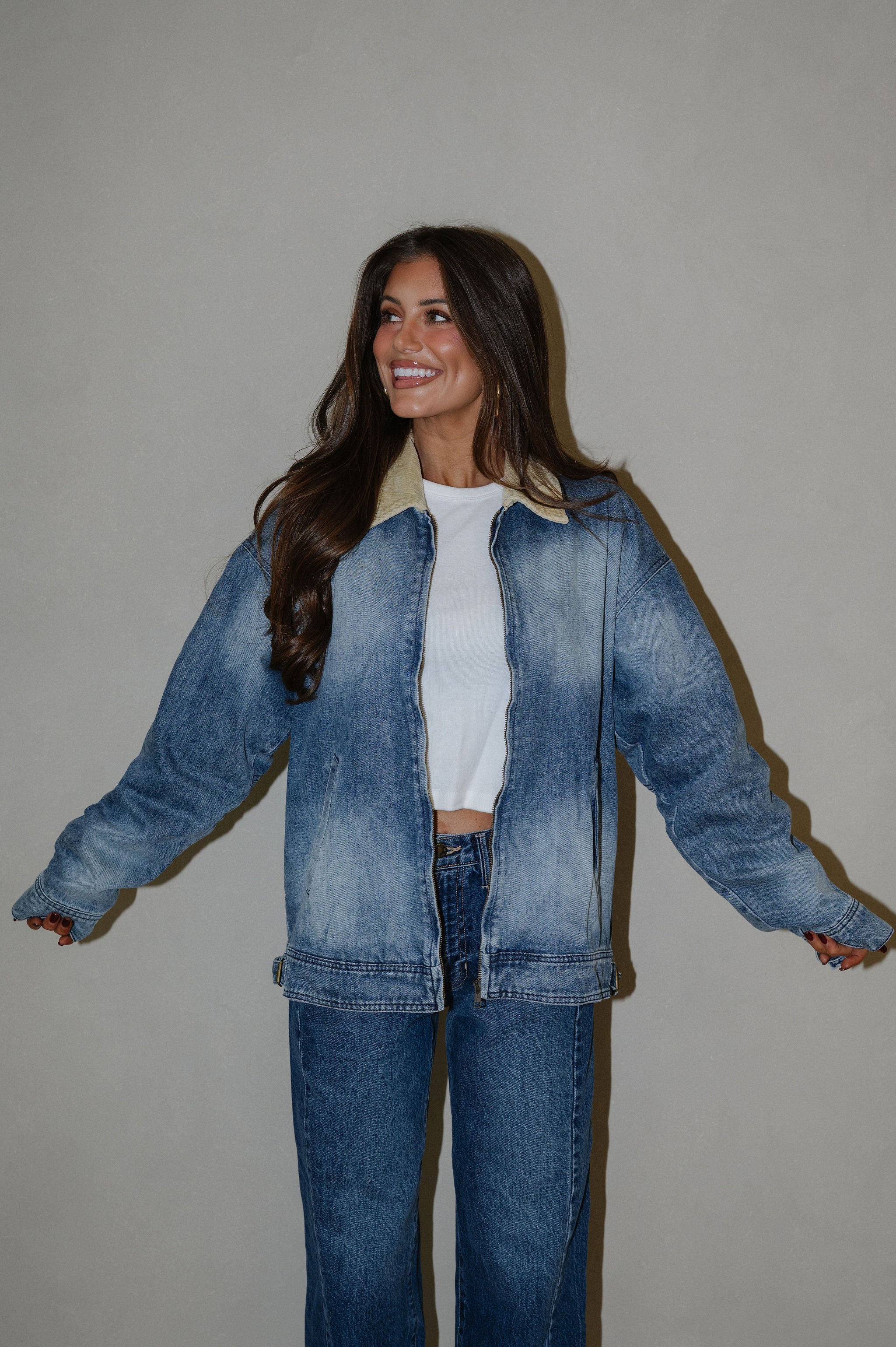 Gina Denim Barn Jacket