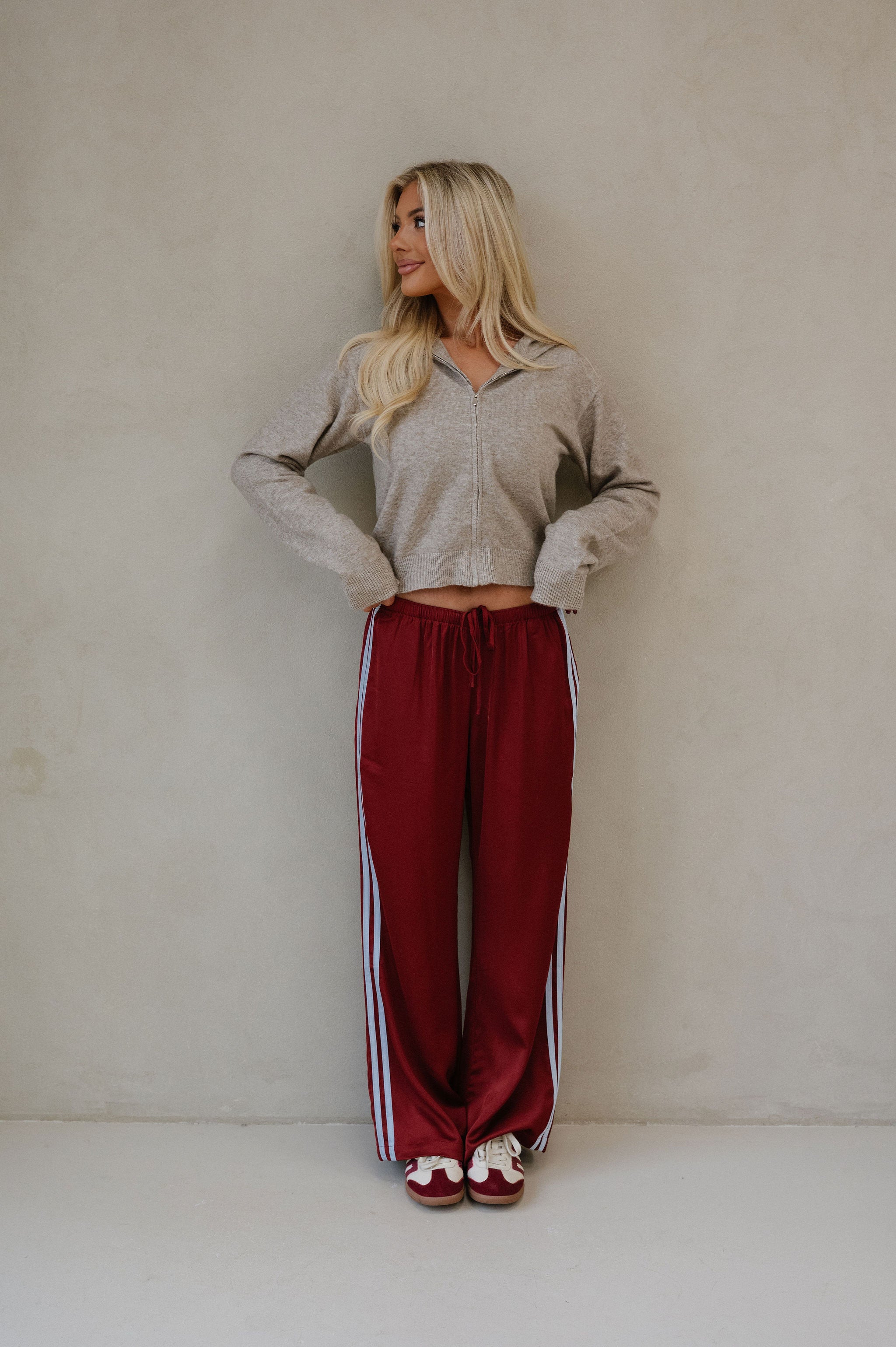 Reese Pants-Burgundy