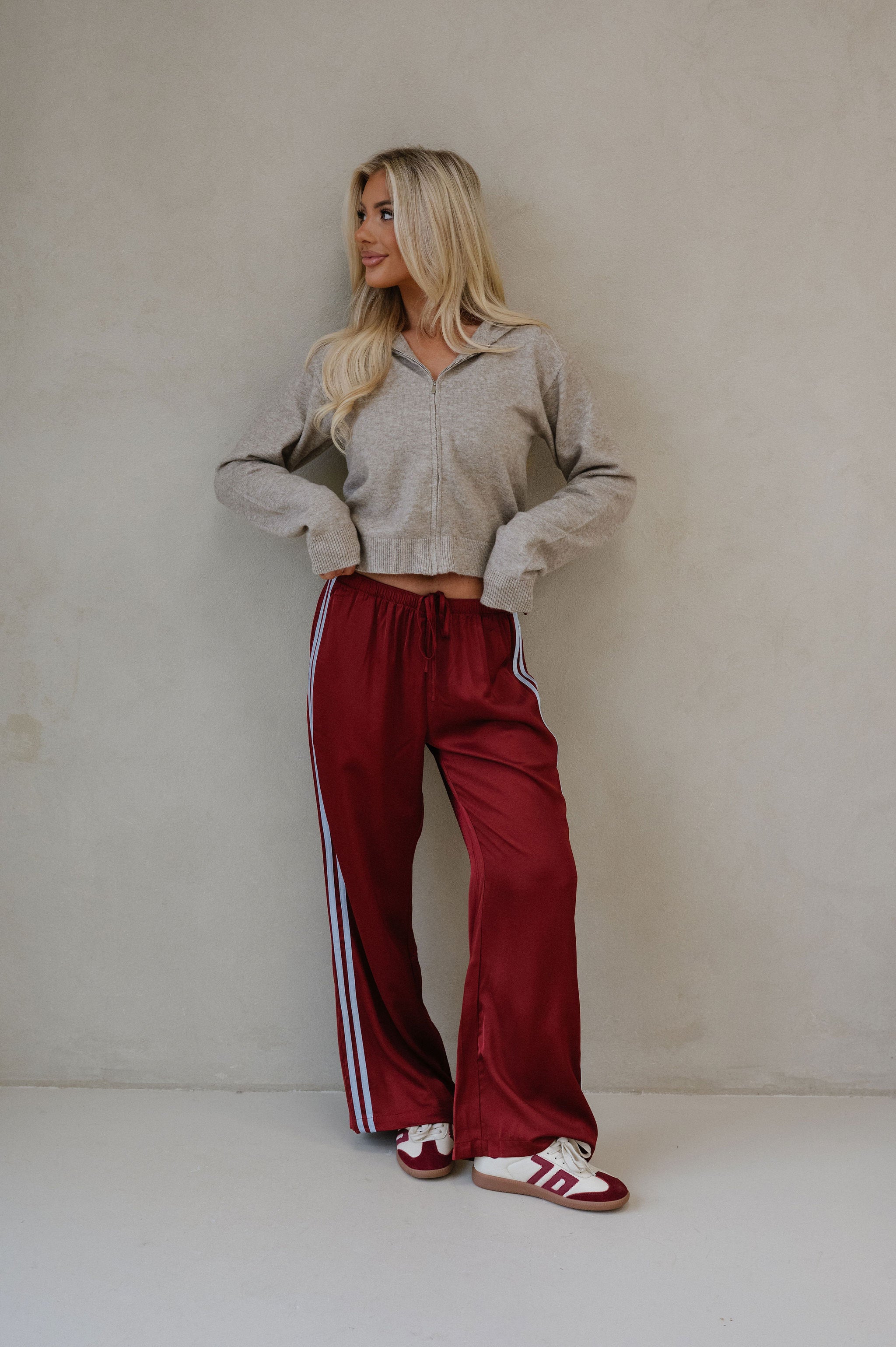 Reese Pants-Burgundy