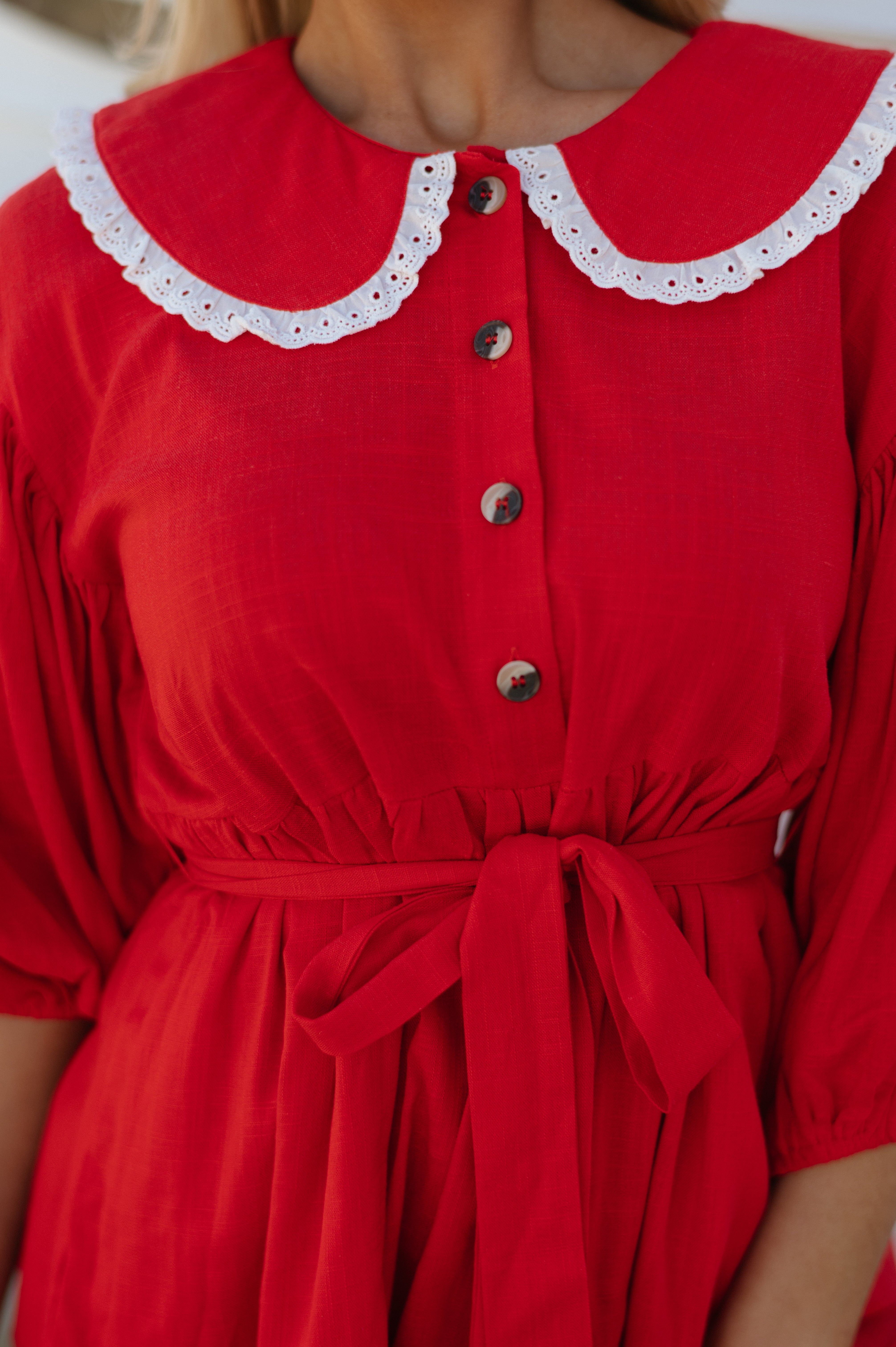 Thomas Shorts Set-Red