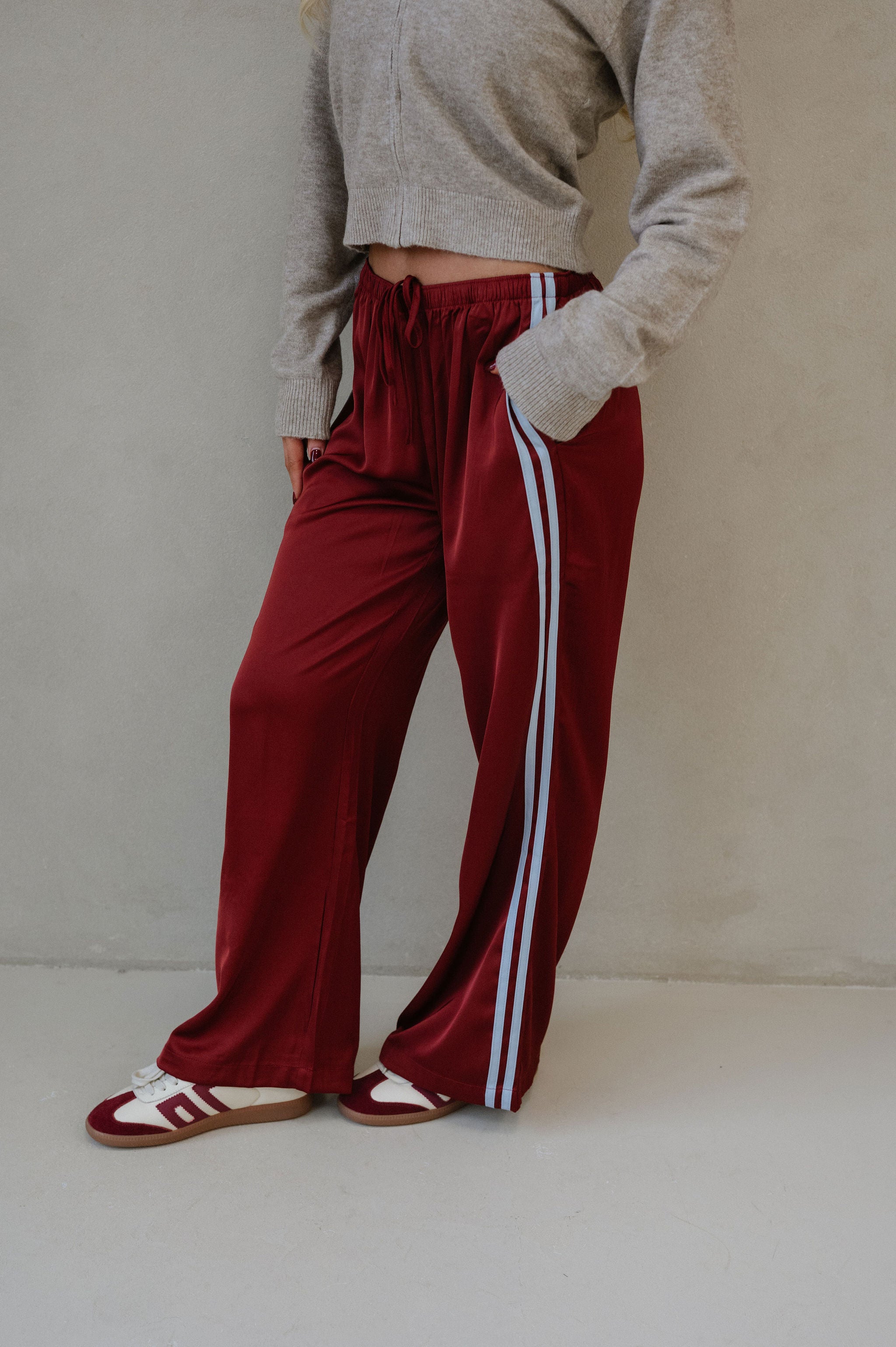 Reese Pants-Burgundy
