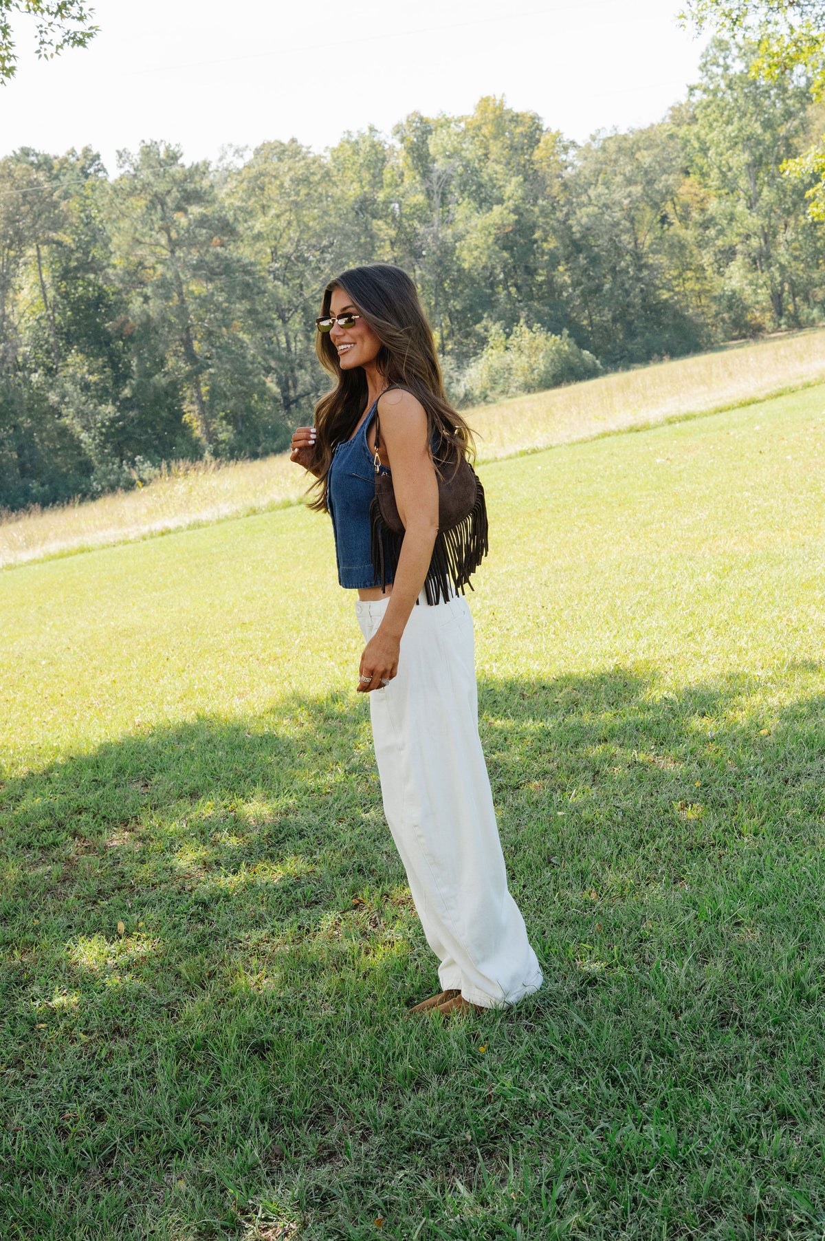 Lena Barrel Pants-Cream