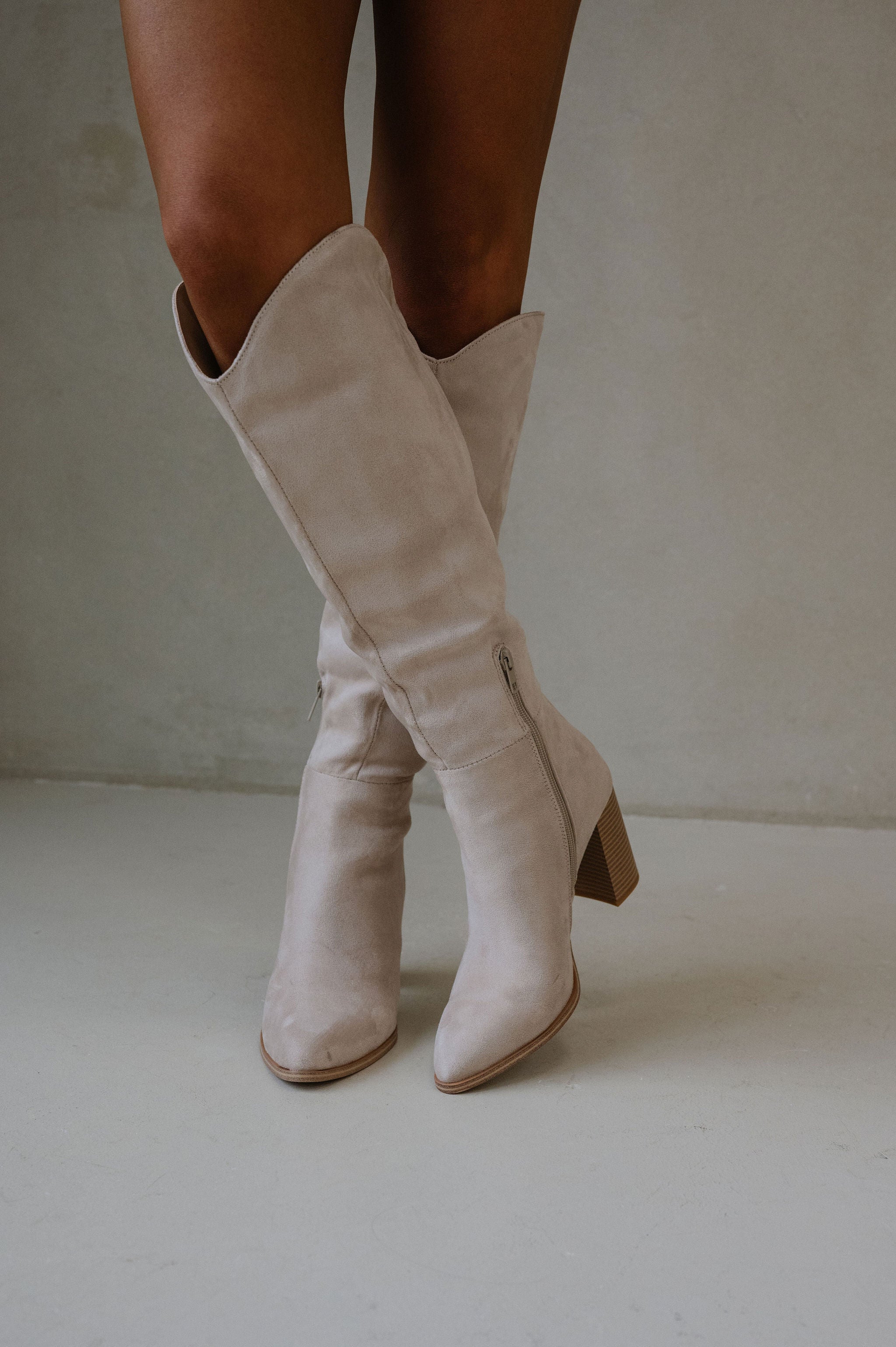 Fallal Boots- Light Taupe