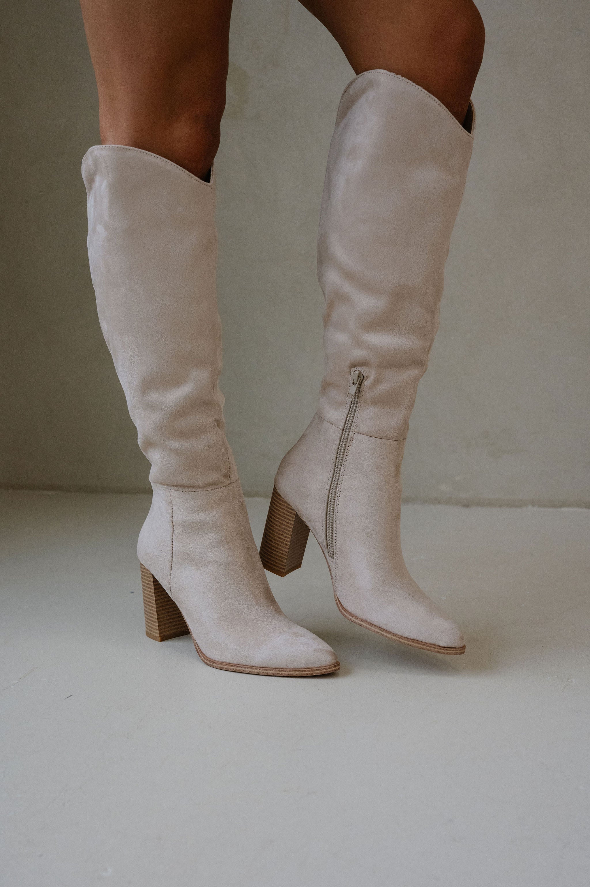 Fallal Boots- Light Taupe