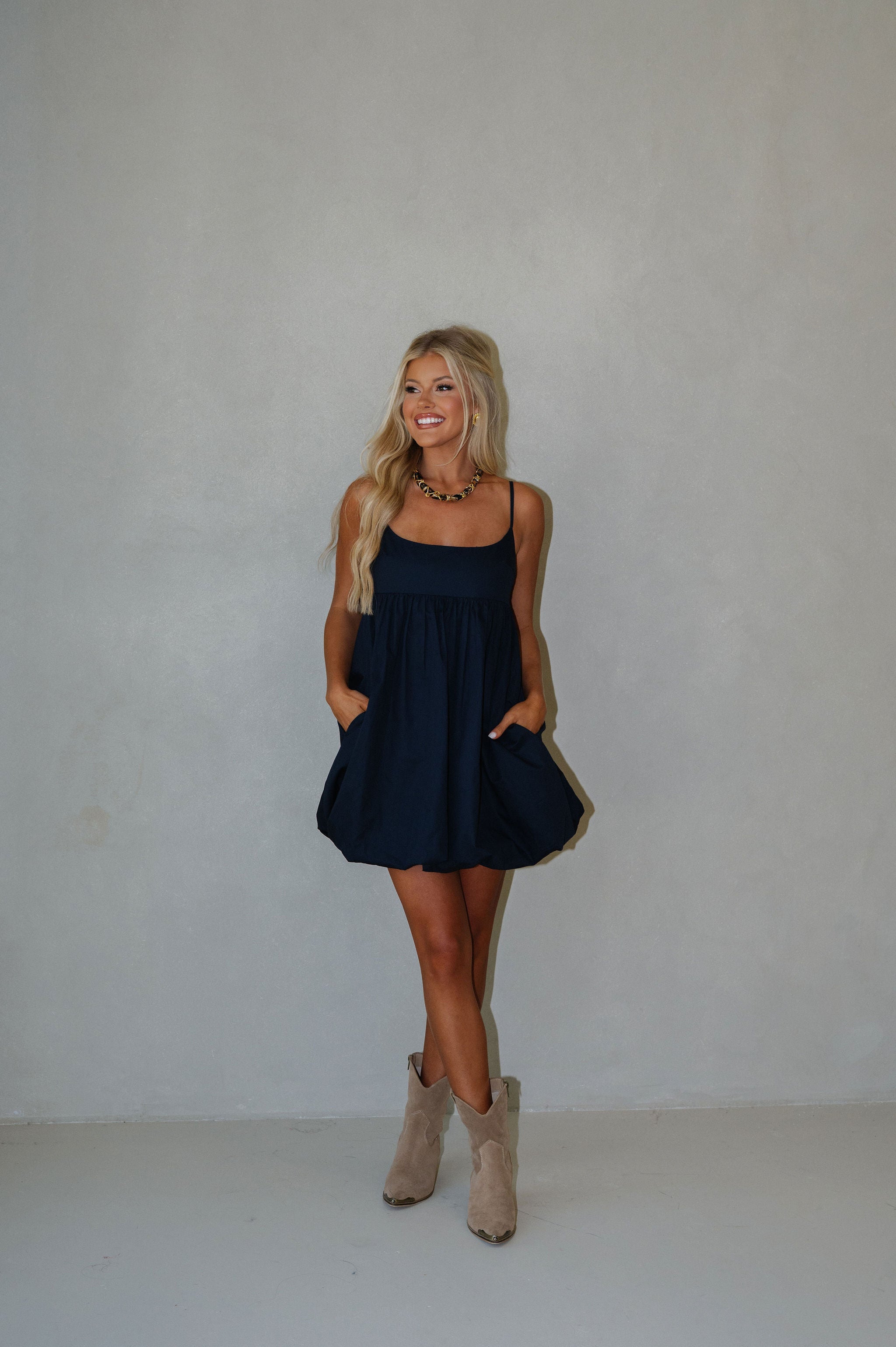 Eli Dress-Navy