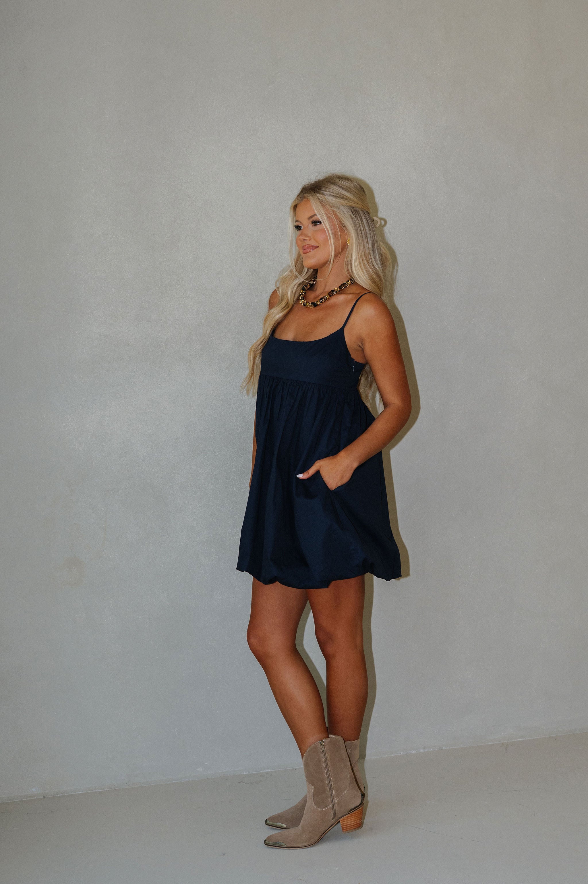 Eli Dress-Navy