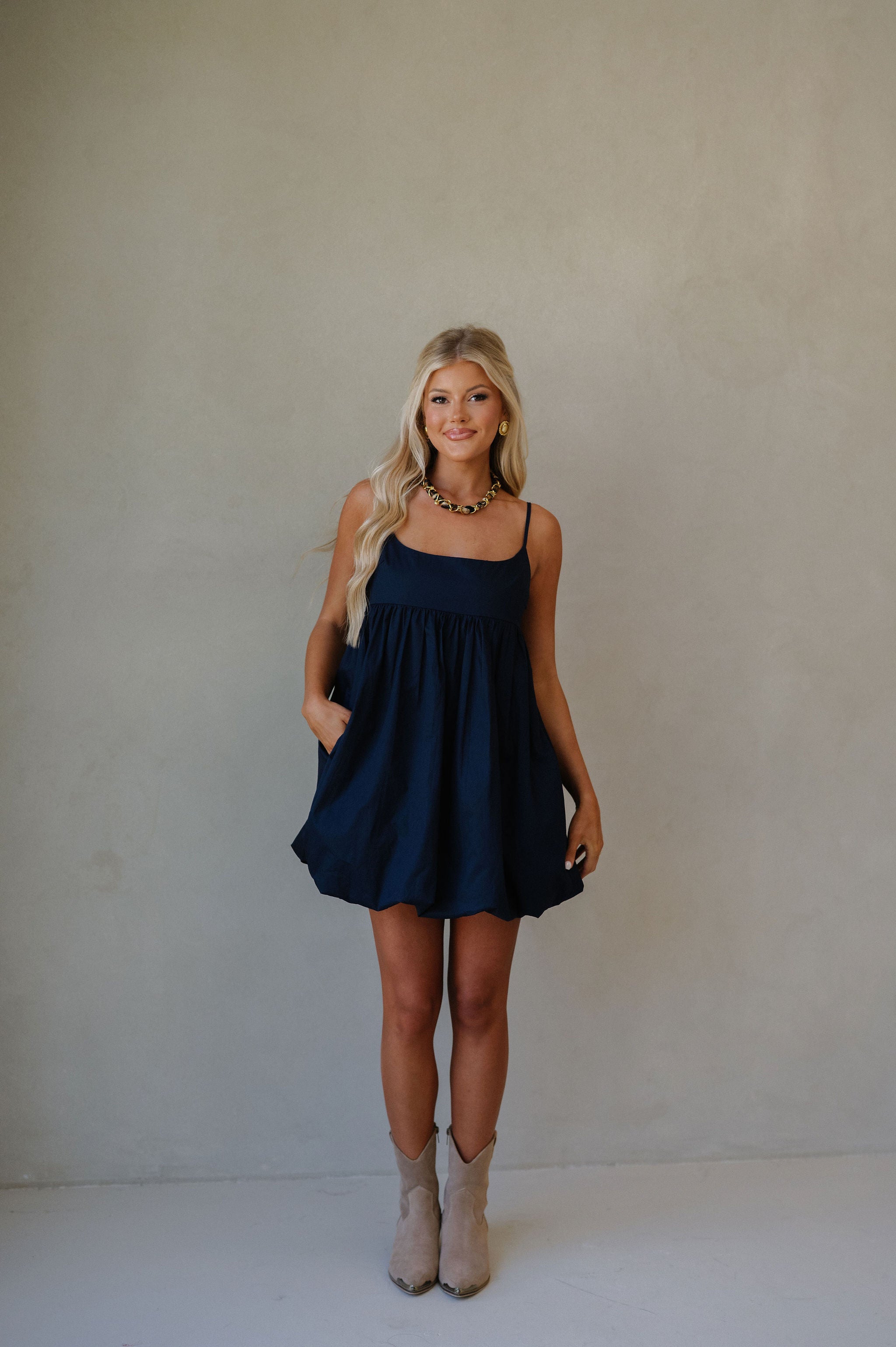 Eli Dress-Navy