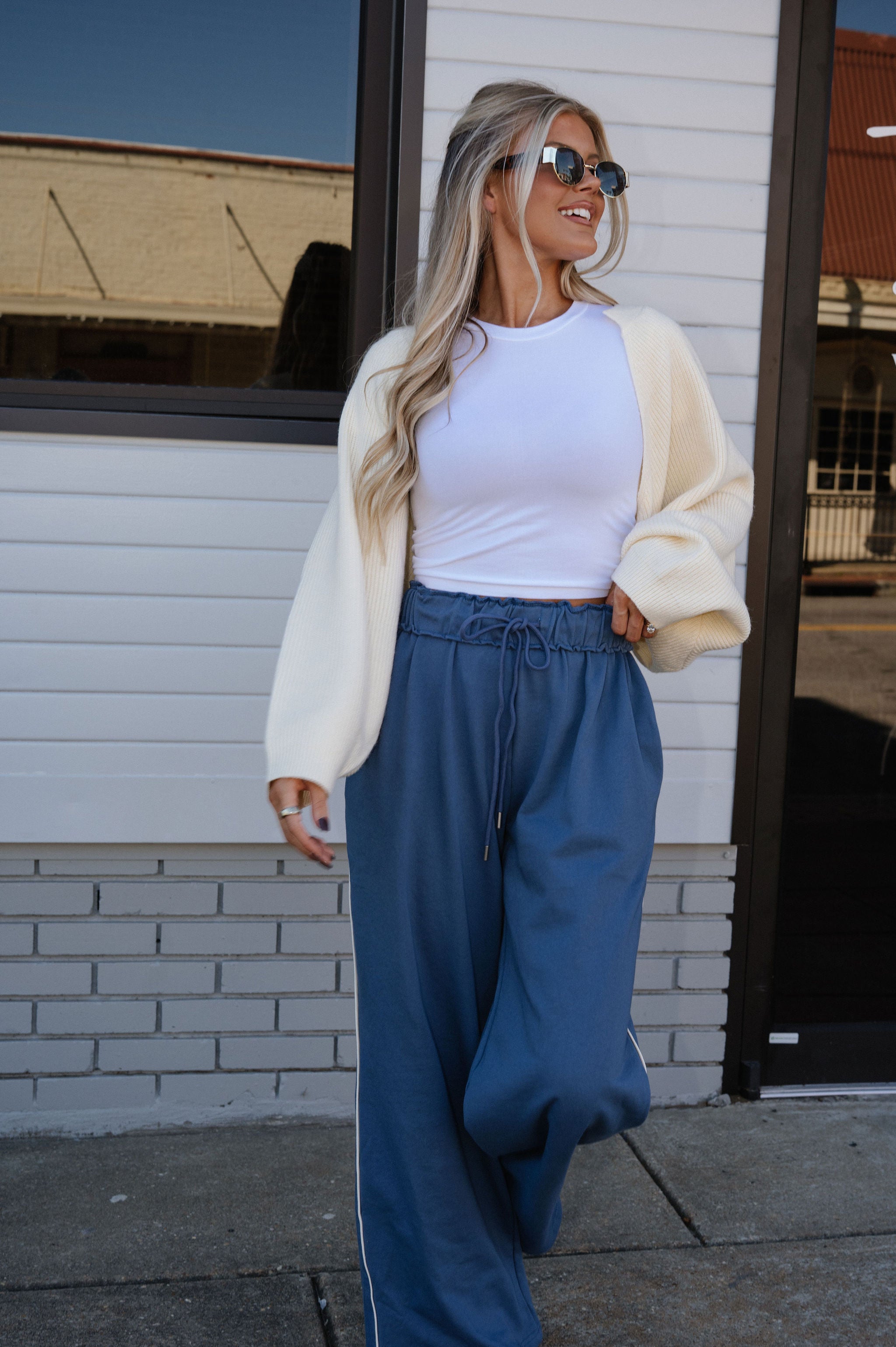 Seamless Short Sleeve Top-White