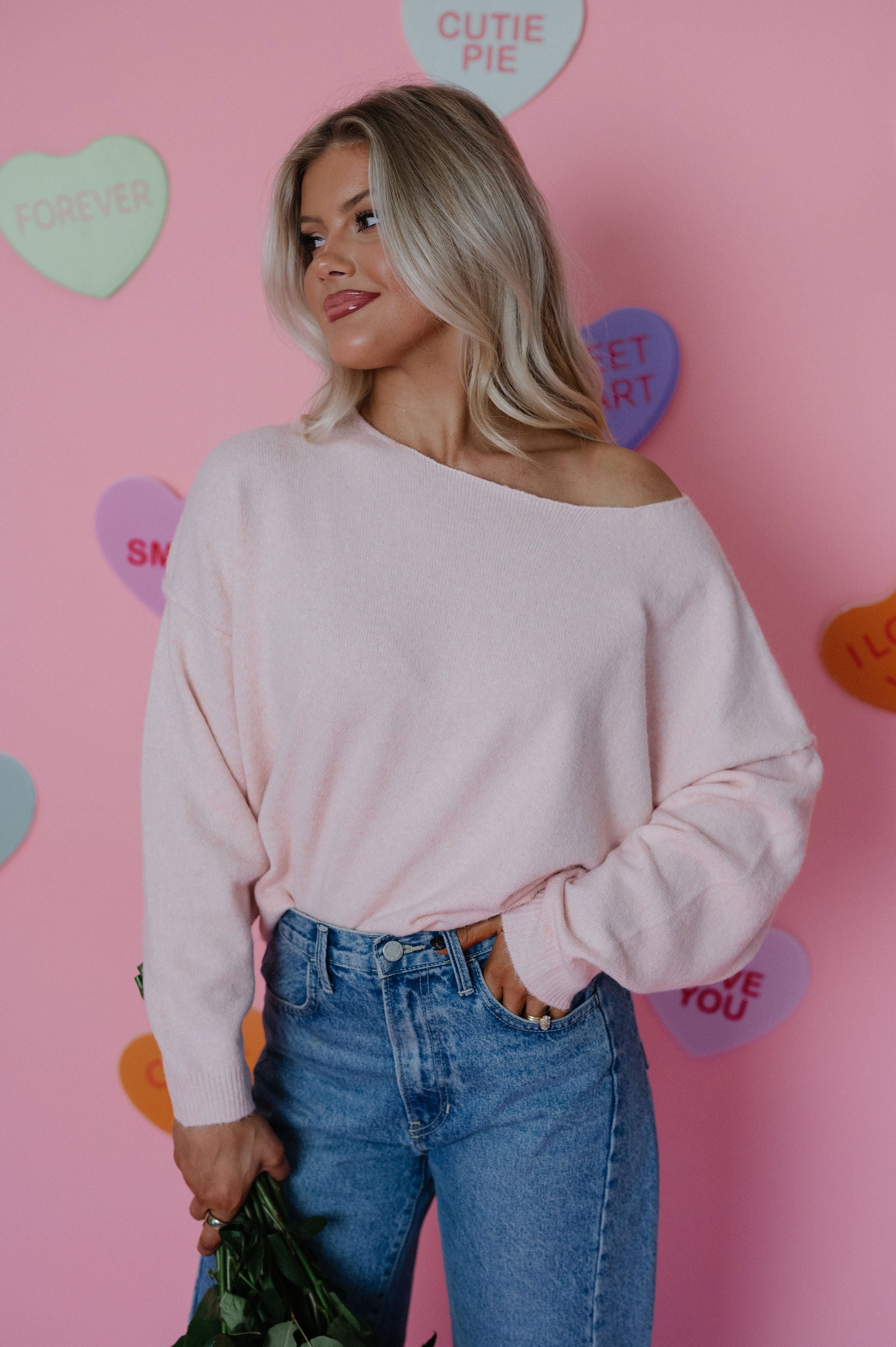 Barkley Sweater-Blush