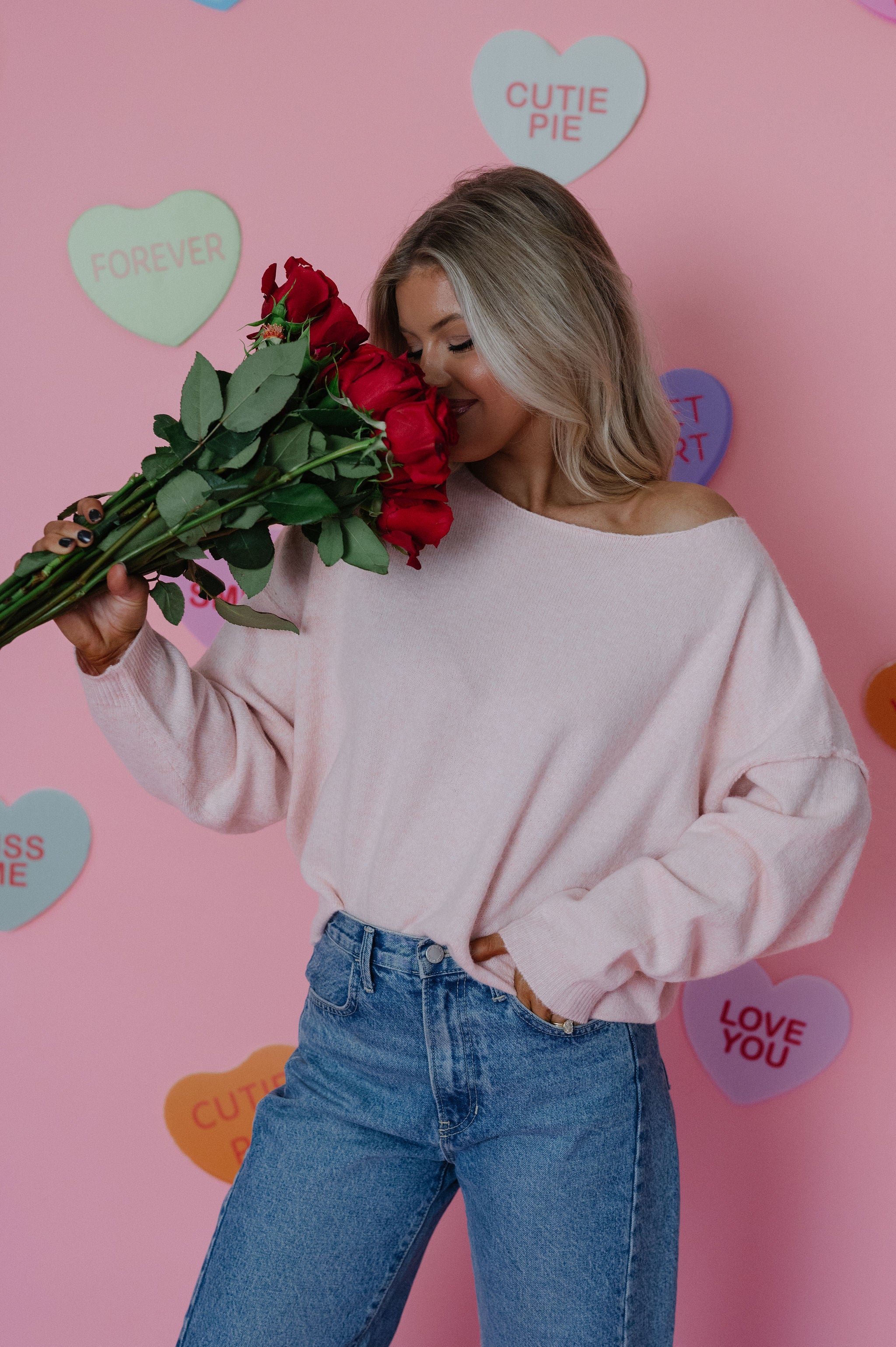 Barkley Sweater-Blush