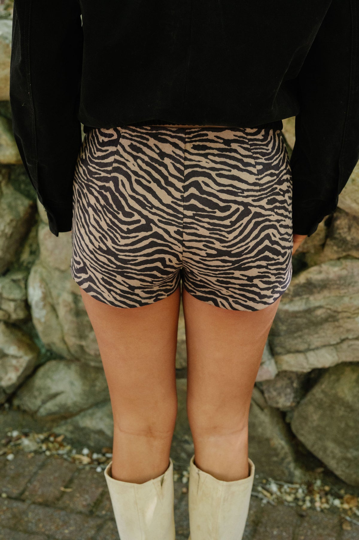 Zebra Print Short