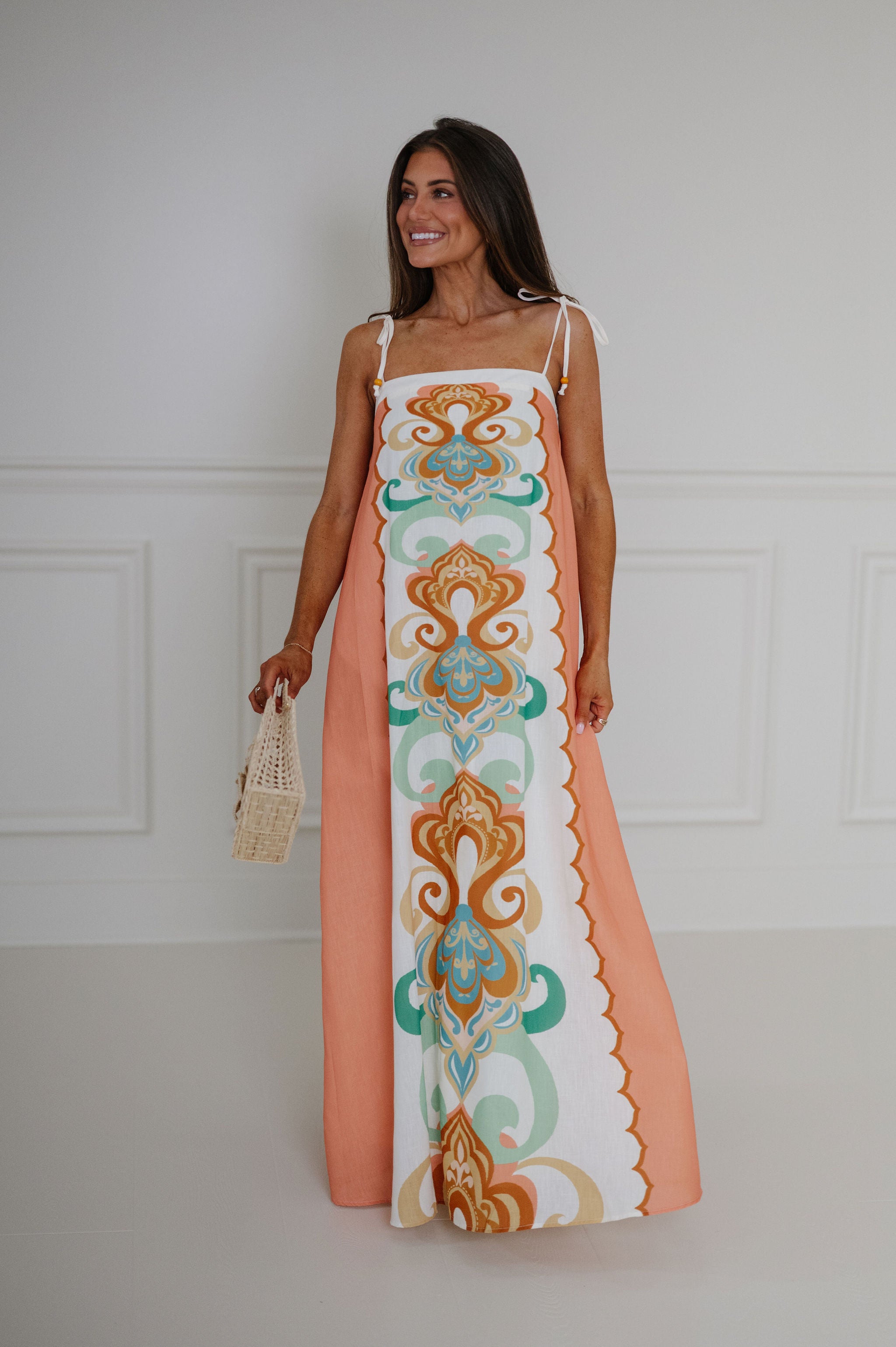 Carrington Printed Maxi Dress